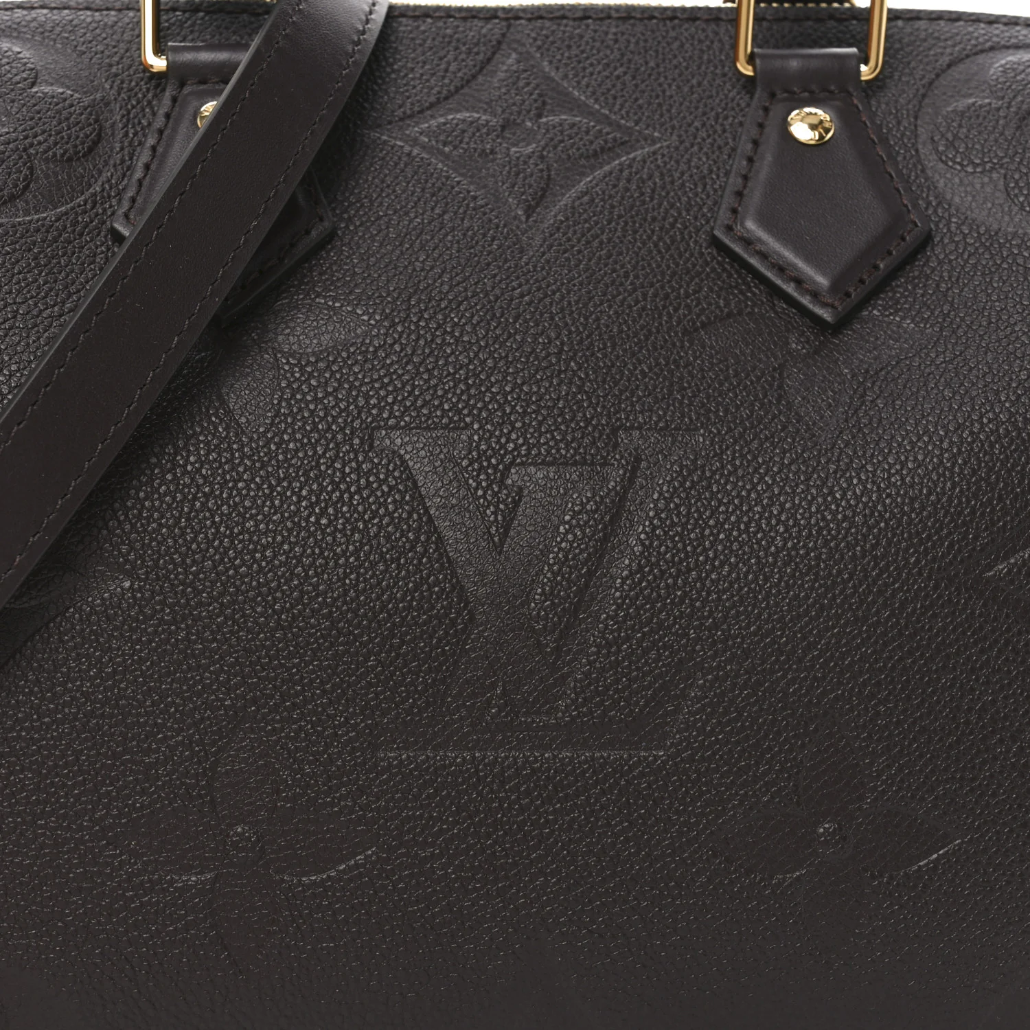 Empreinte Monogram Giant Speedy Bandouliere 25 Chocolate