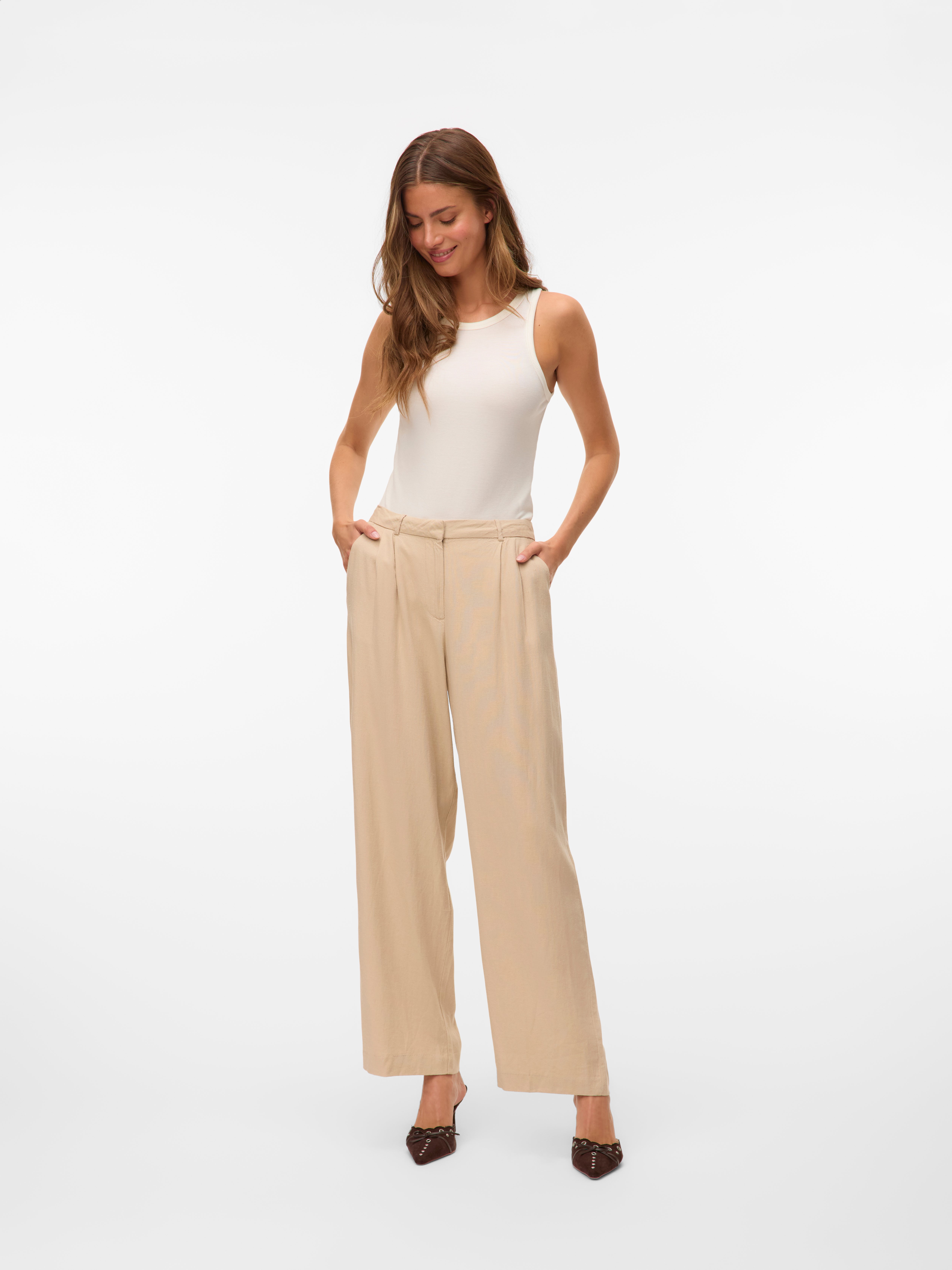 VERO MODA® VMMINDY Mid waist Trousers