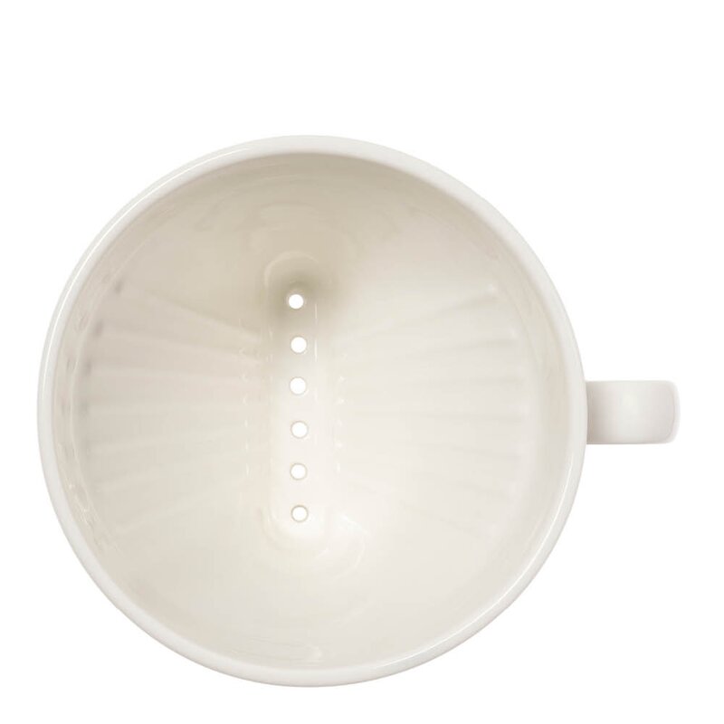 Teema kaffefilter keramisk hvit