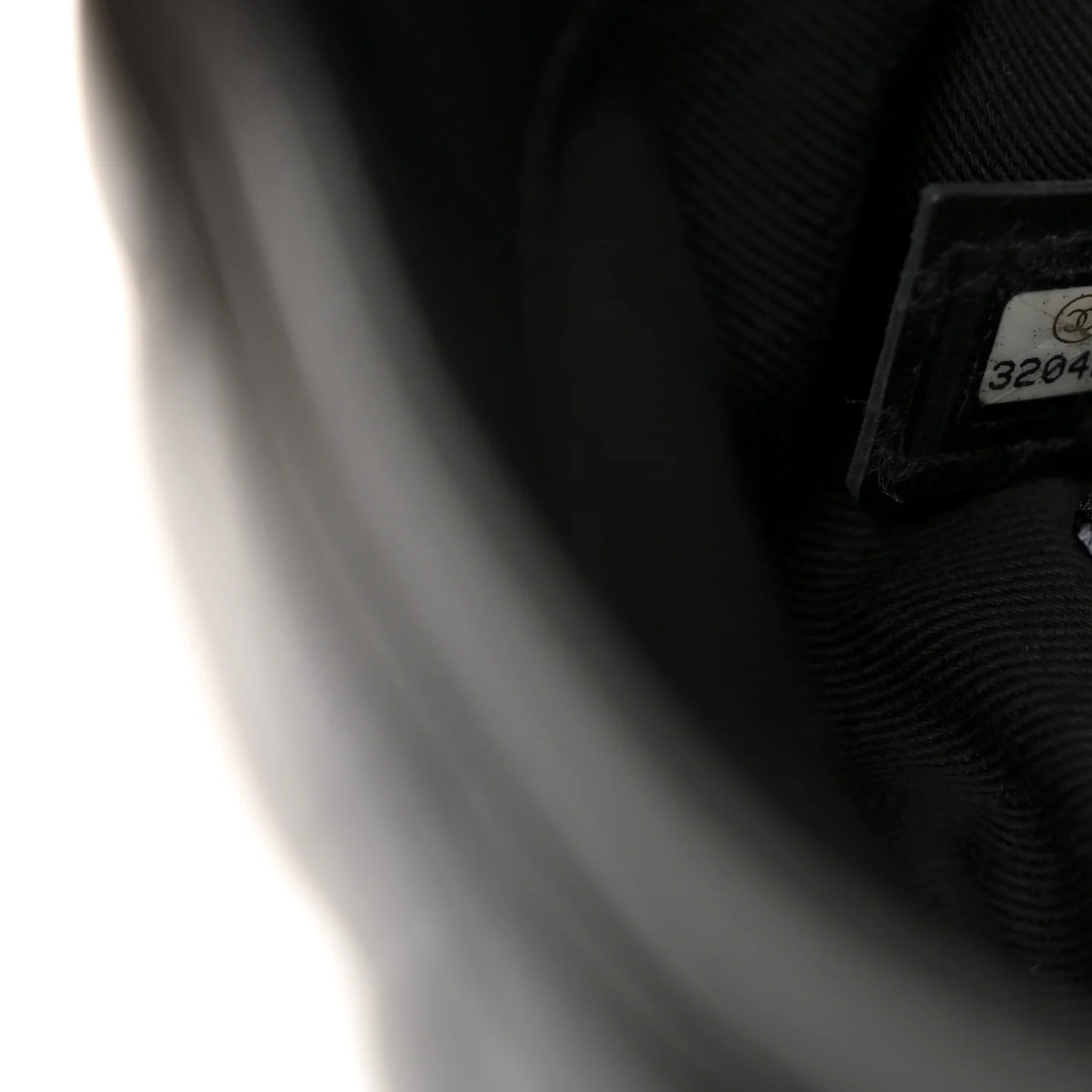 Calfskin Quilted CC Uniform Flap Belt Bag Black