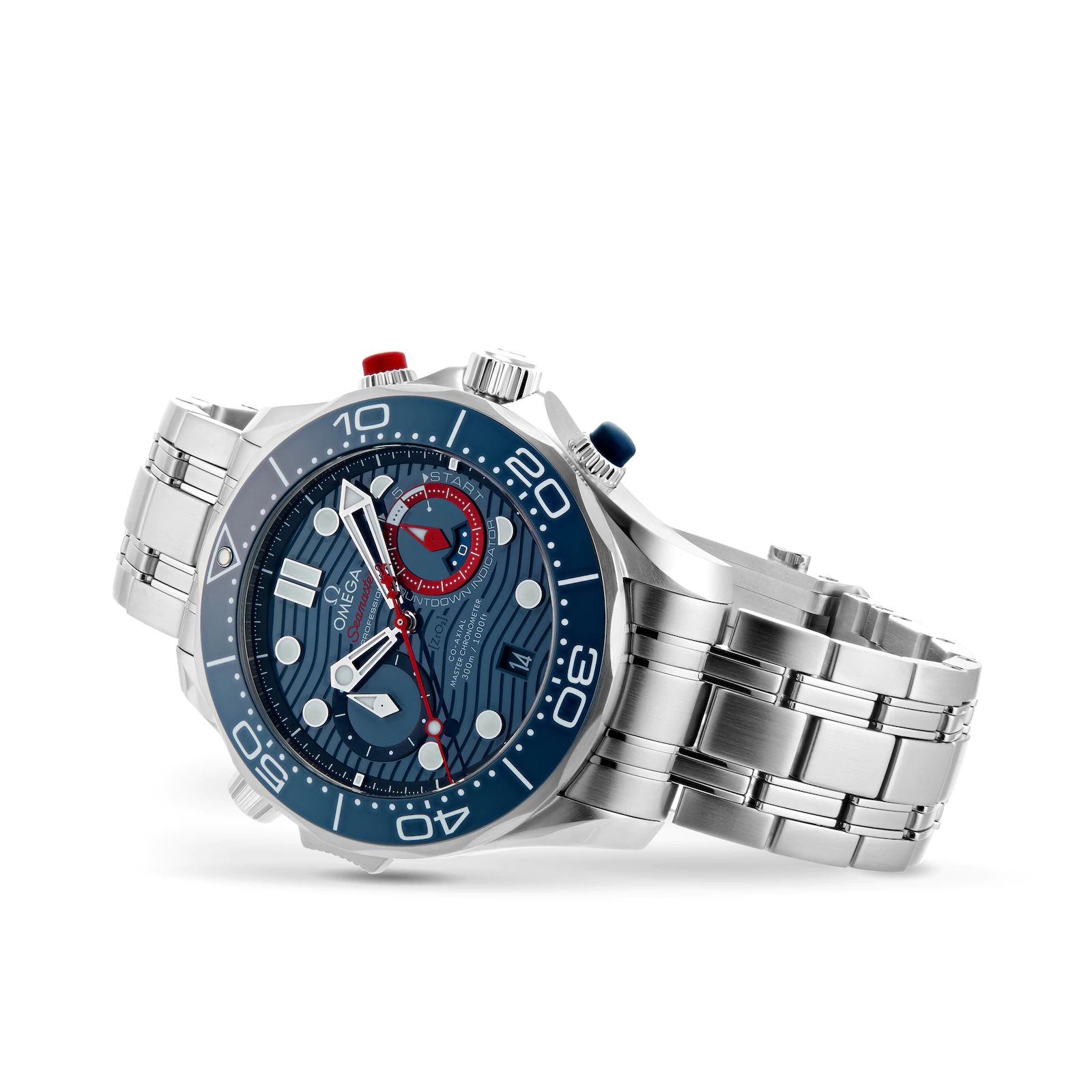 [Super Clone]OMEGA DIVER 300M CO‐AXIAL MASTER CHRONOMETER CHRONOGRAPH 44 MM America's Cup