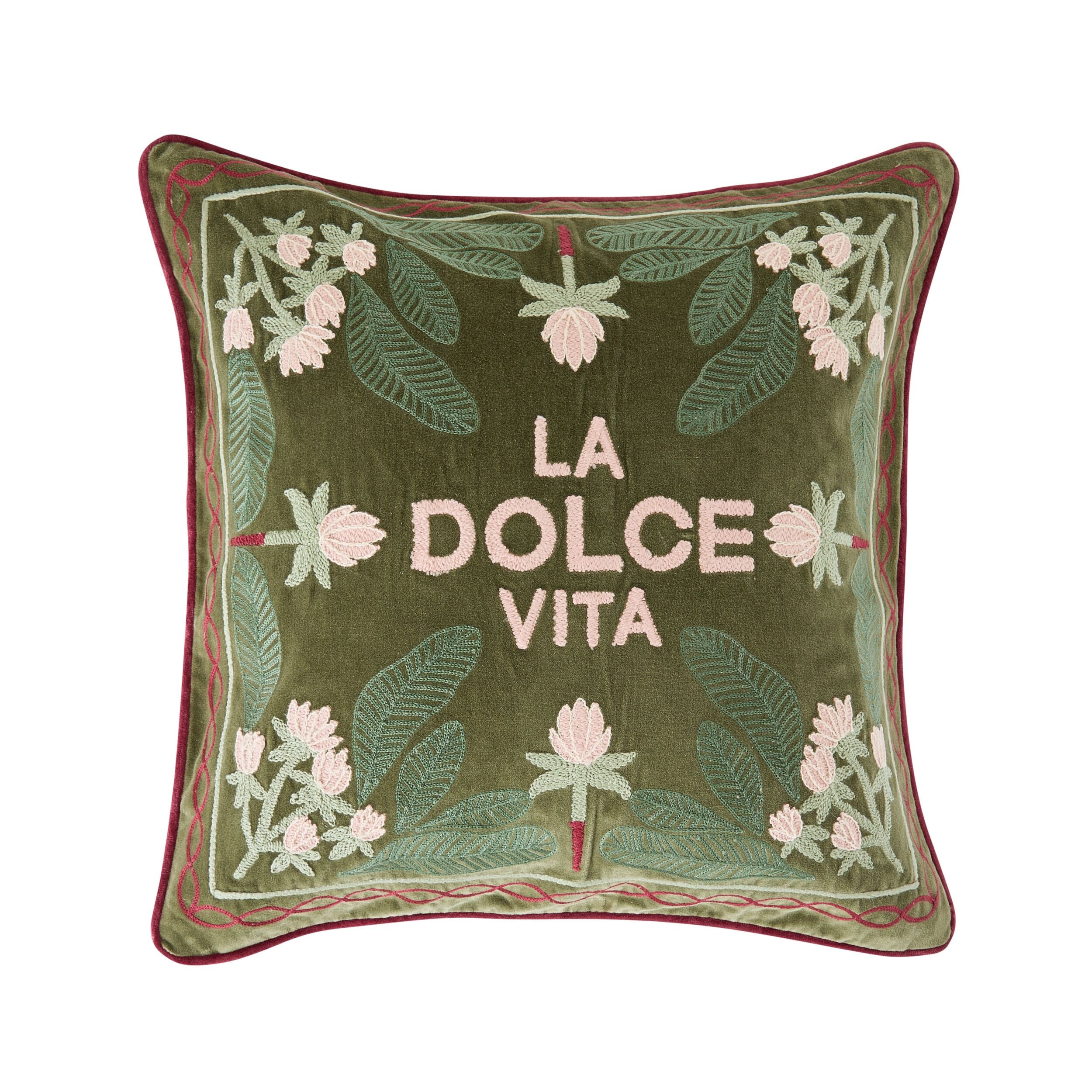 Valencia La Dolce Vita Cushion 50x50cm