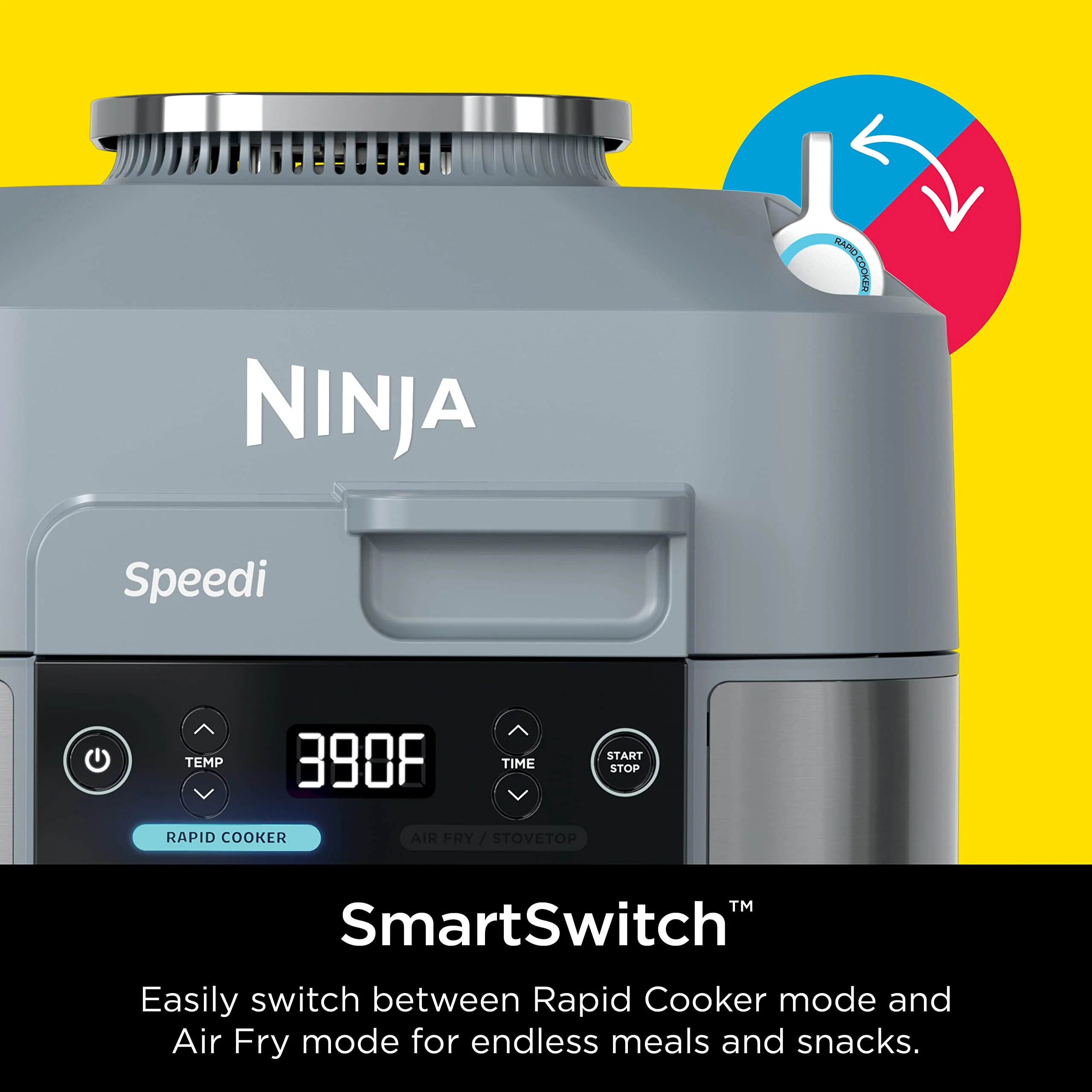Ninja Speedi Rapid Cooker & Air Fryer. 6-Quart Capacity