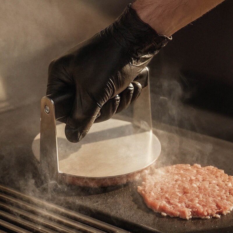 TOOL-IT burgerpresse 13,9 cm black
