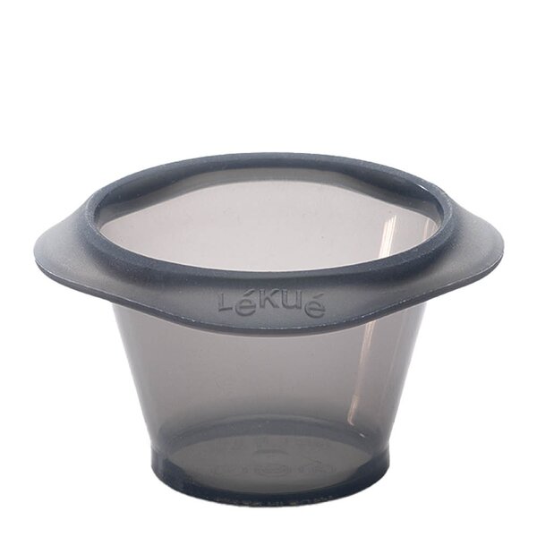 Silikonformer for Lava Cake 6 stk svart