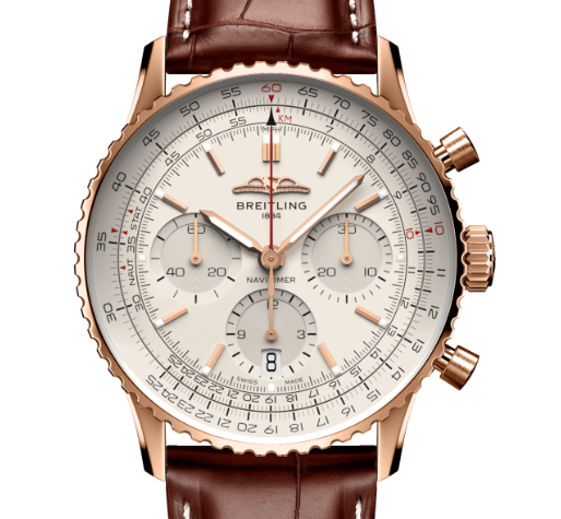 【Super Clone】Breitling RB0139211G1P1 Navitimer B01 Silver Dial
