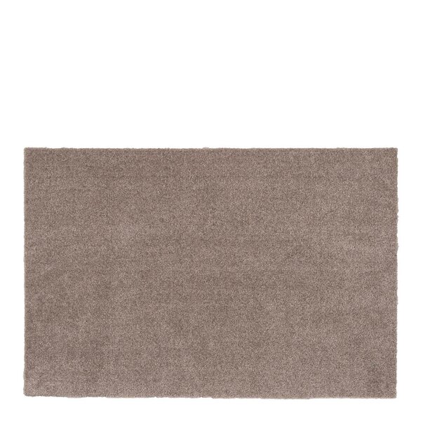 Unicolor gulvmatte 90x60 cm sand/beige