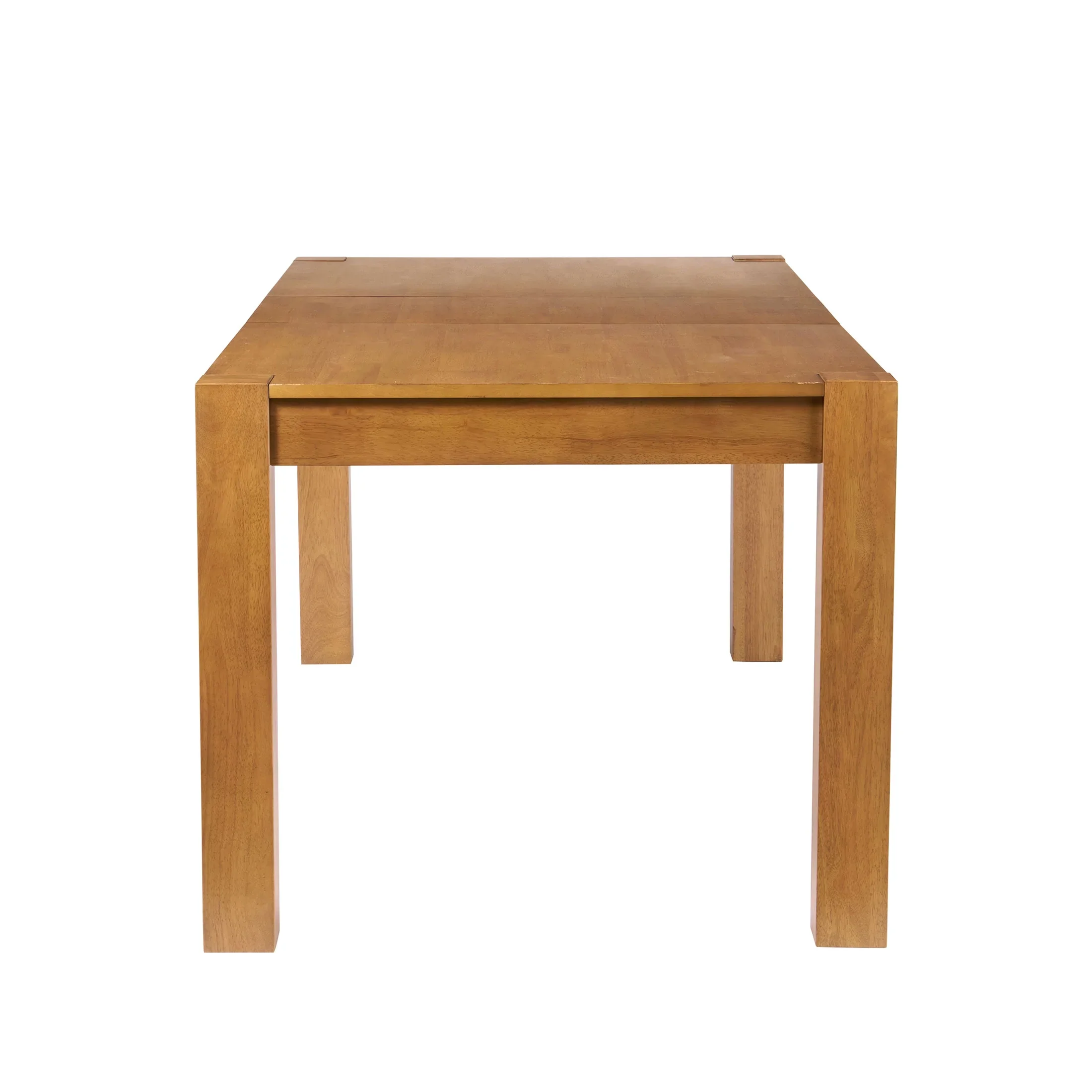Better Homes & Gardens Bryant Solid Wood Extendable Dining Table, Light Honey Finish