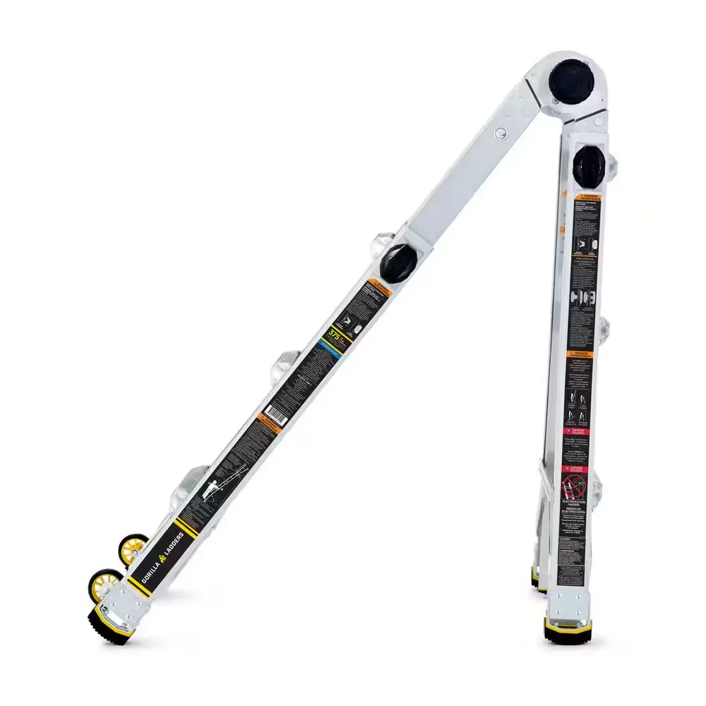 Multi-Position Ladder 14 ft. Reach Height 375 lbs. Load Capacity - Image 7