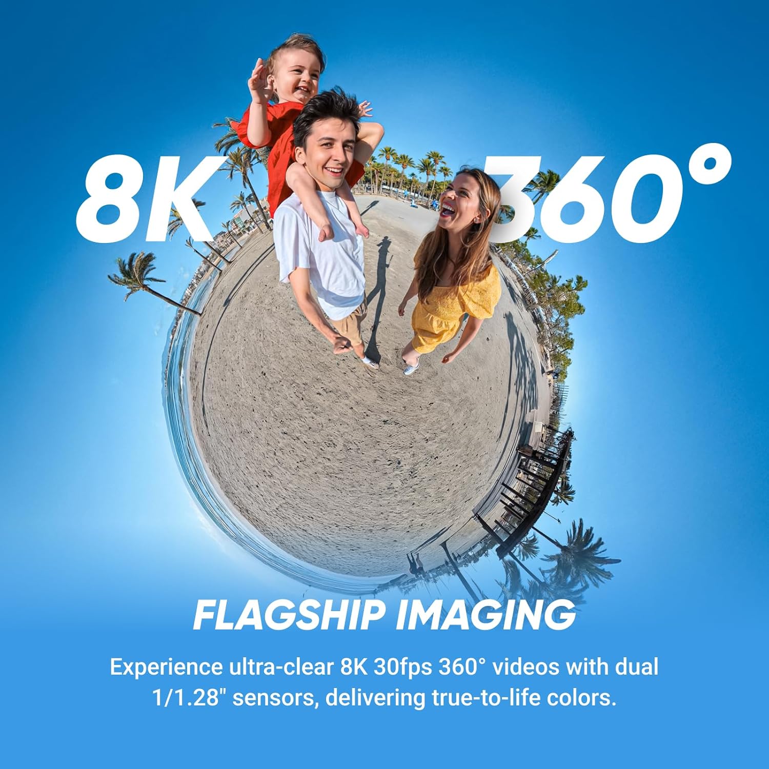 Insta360 X5 Essentials Bundle - Waterproof 8K 360° Action Camera  Leading Low Light  Invisible Selfie Stick Effect  Rugged and Replaceable Lens  3-Hour Battery  Built-in Wind Guard  Stabilization