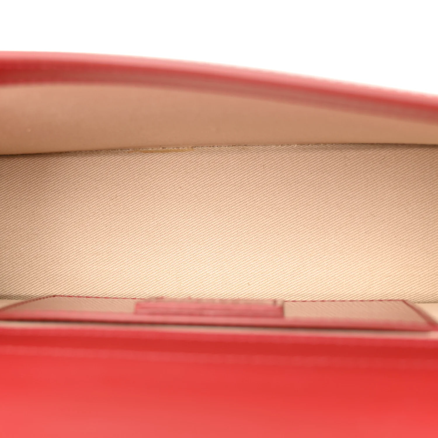 Glazed Calfskin Le Grand Bambino Red