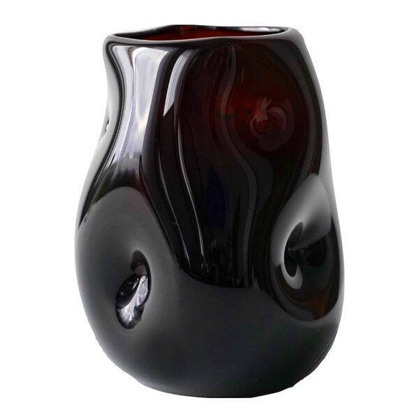 After Rain vase 20 cm brun