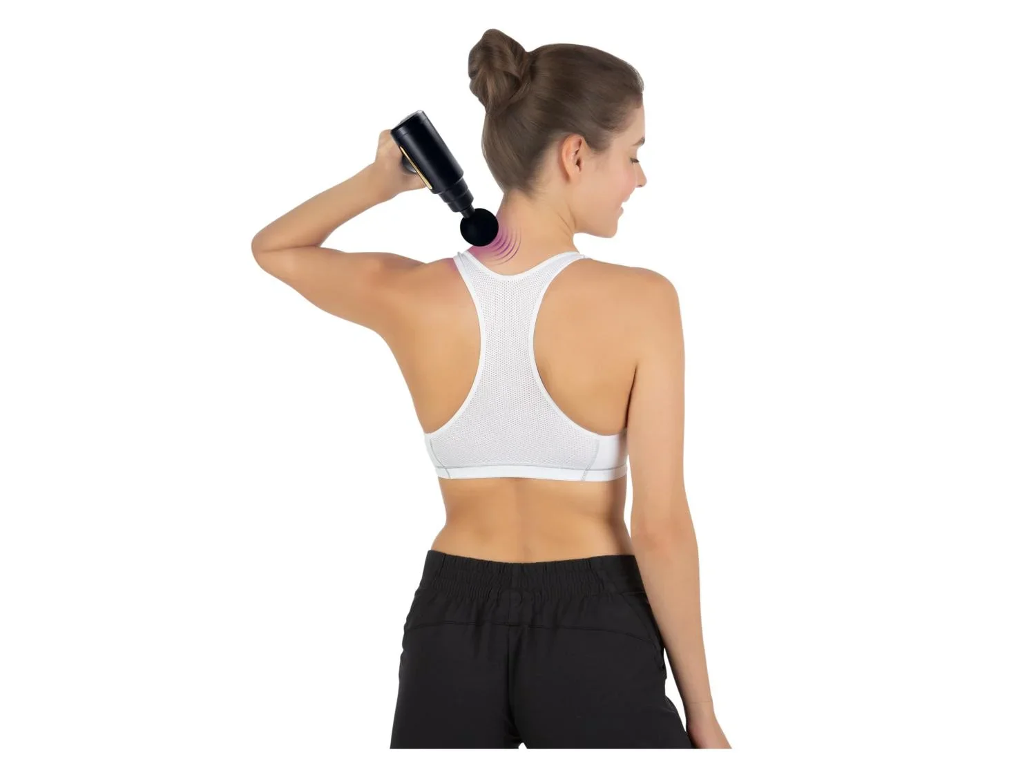 VitalMaxx Mini-pistolet de massage, 4 ttes, 6 vitesses