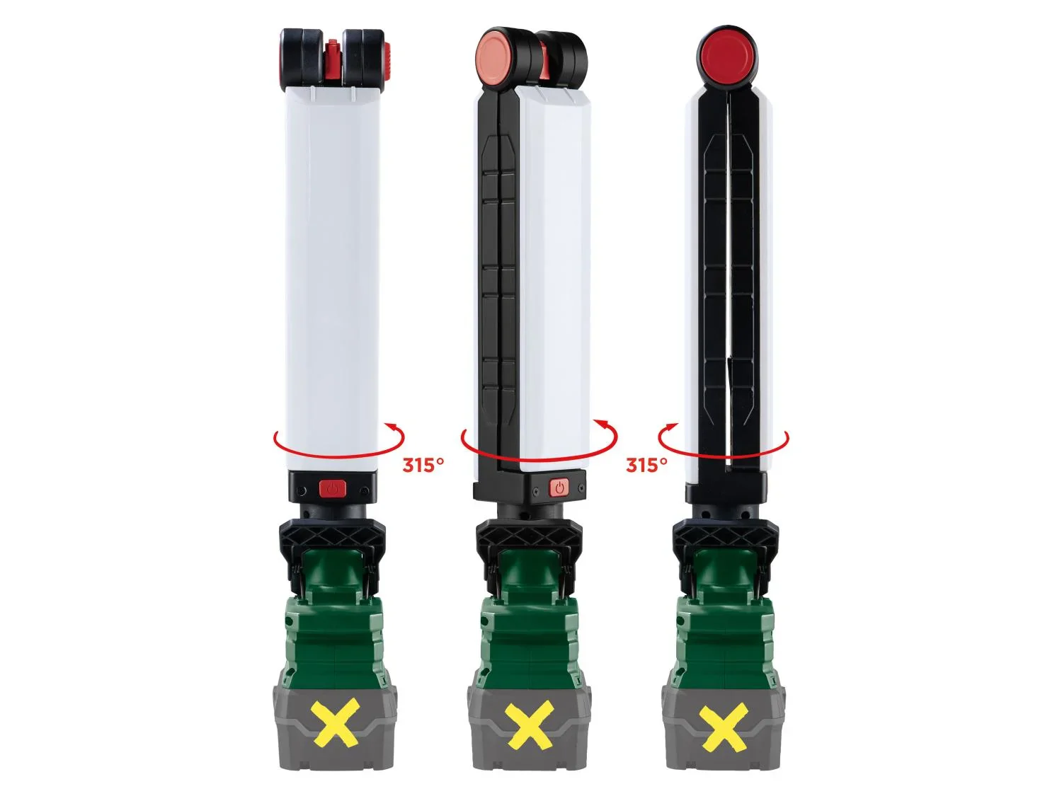 PARKSIDE Lampe LED  pince sans fil