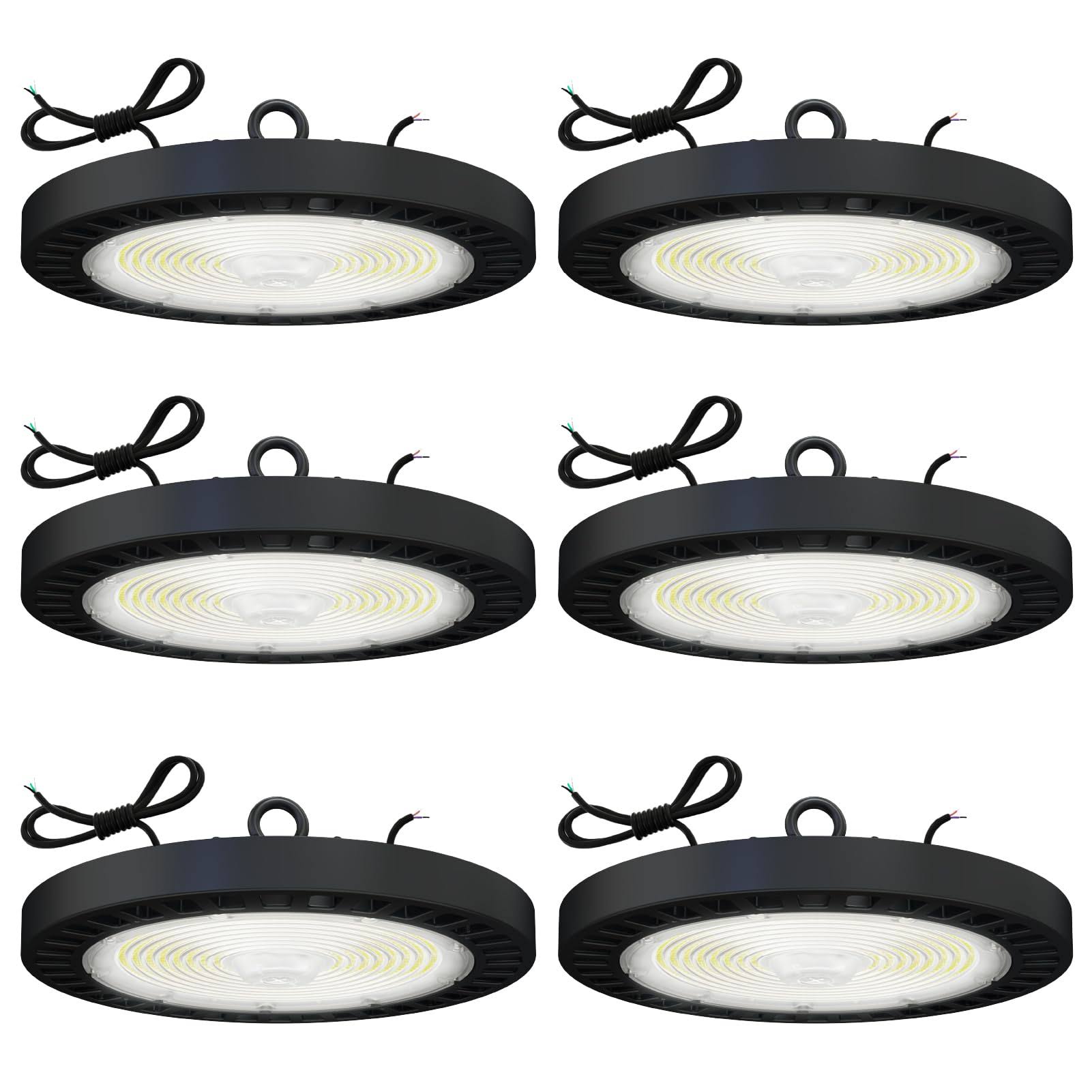 Sunco Lighting (Official Site): Ufo High Bay 240W LED Fixture, 6 Pack / 5000K