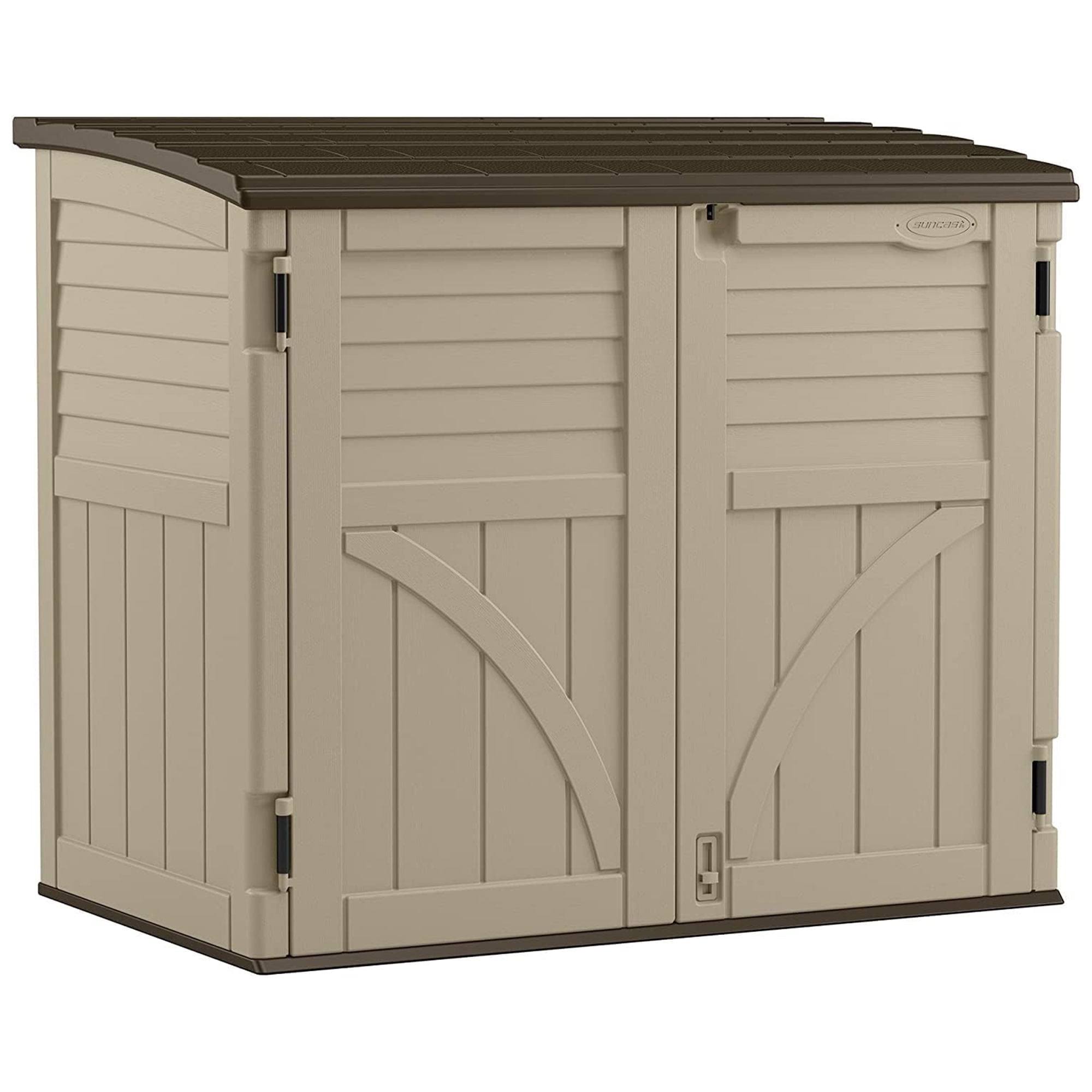 Suncast 34 Cu. ft. Horizontal Storage Shed