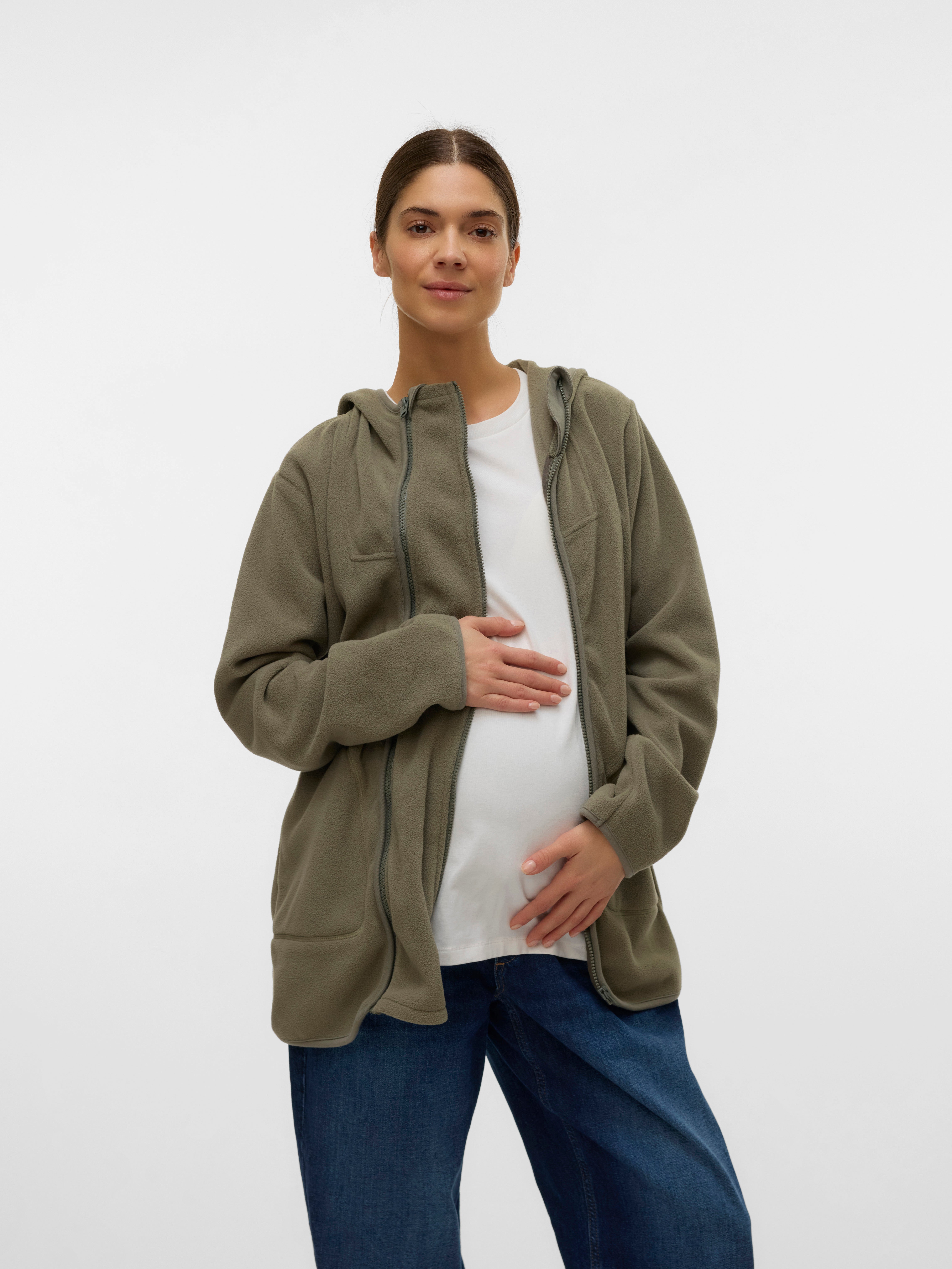 VERO MODA® Maternity-fleece jacket