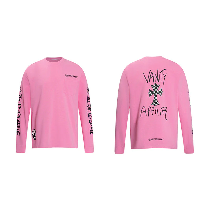 Chrome Hearts Men's Long-Sleeve T-shirt Sweatshirt K8002