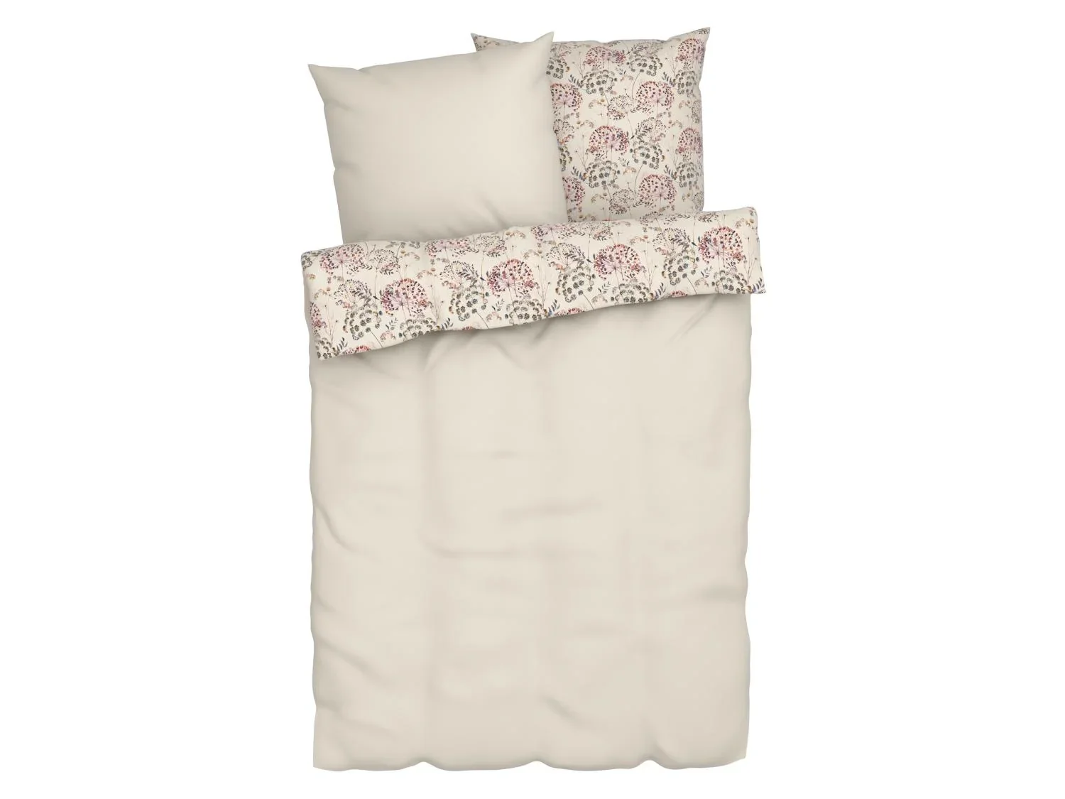 LIVARNO home Parure de lit en satin rversible, 260 x 240 cm