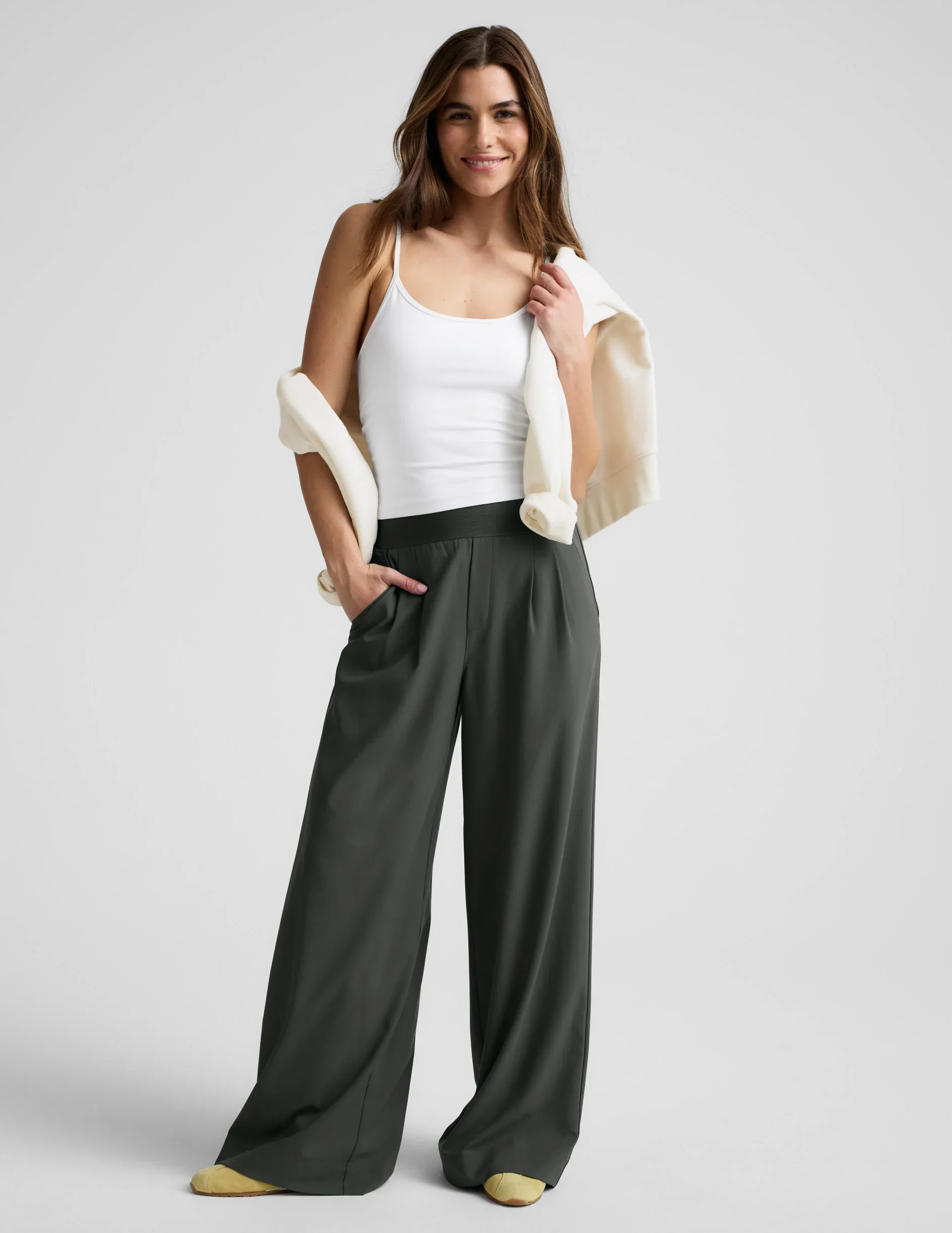 Elasticated Wide Leg Pant 29