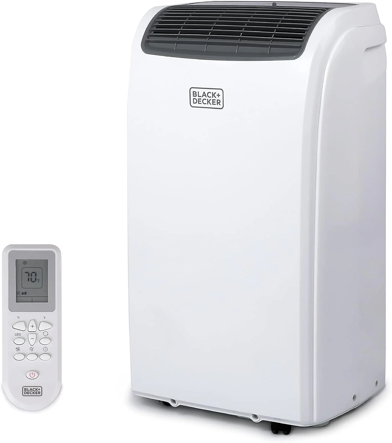 Air Conditioner, 14,000 BTU Air Conditioner Portable for Room up to 700 Sq. Ft. with Remote Control, White