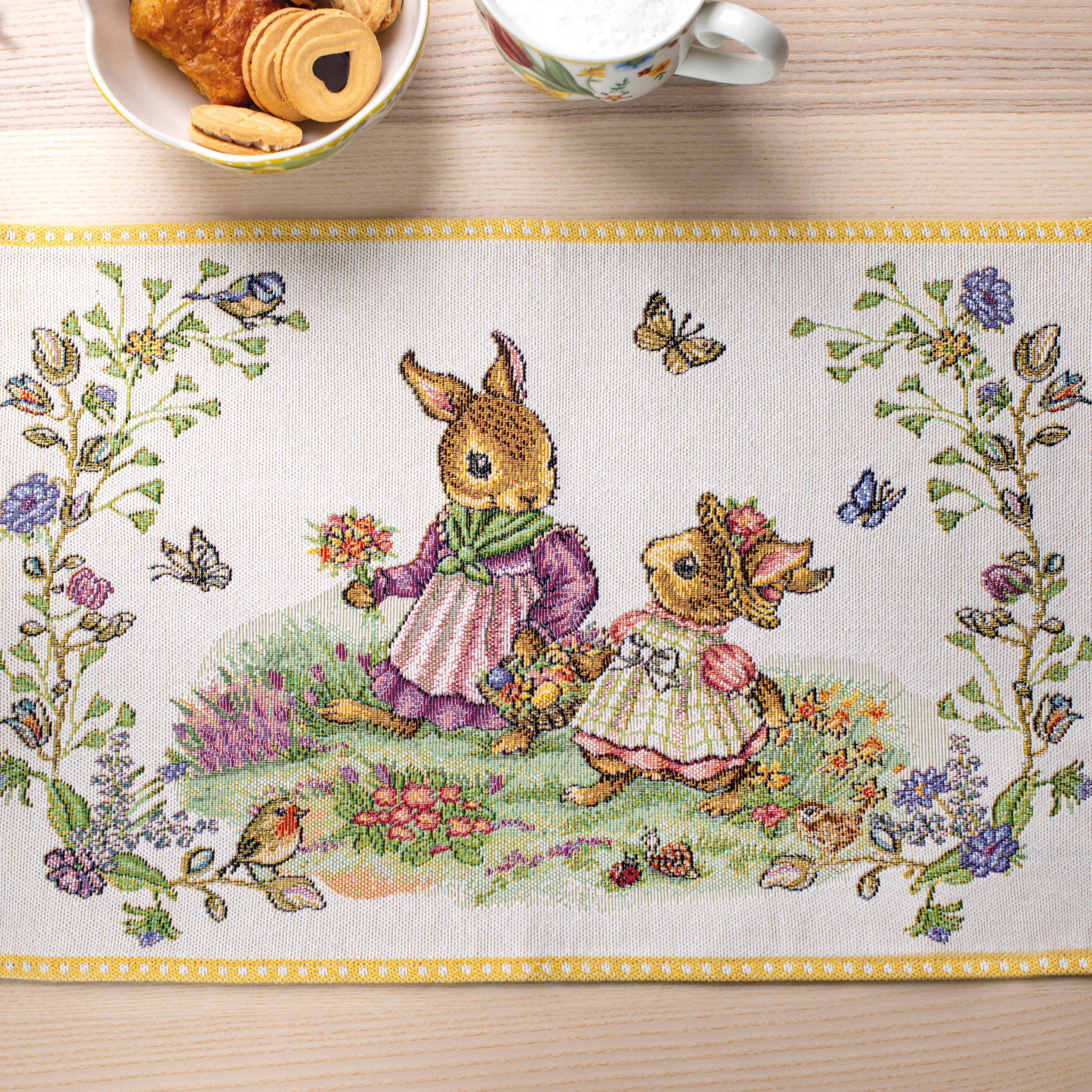 Spring Fantasy Placemat - Green, 12.6'' x 18.9'' x ''