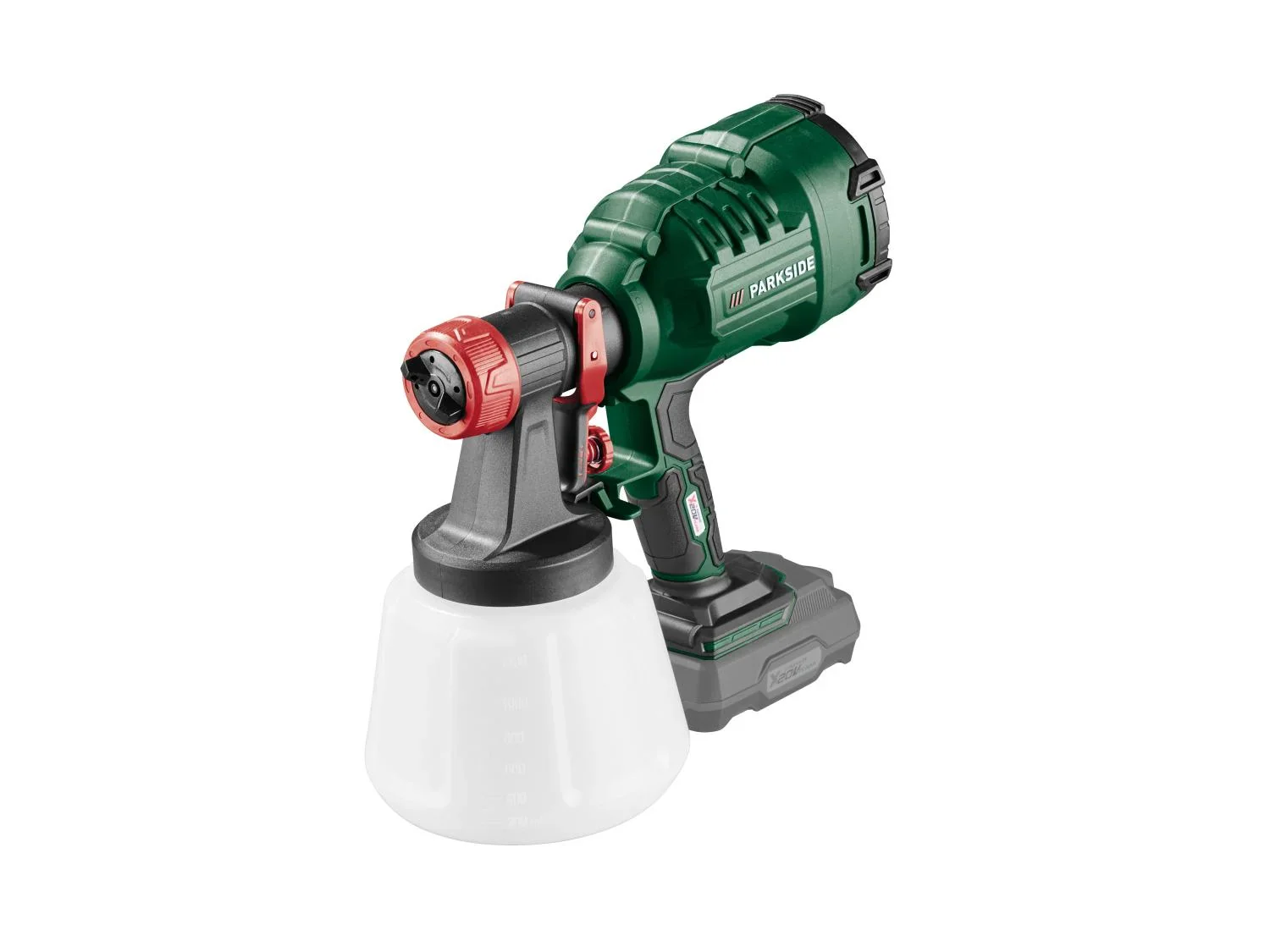 PARKSIDE Pistolet  peinture sans fil PFSA 20-Li B2, 1200 ml, 20 V