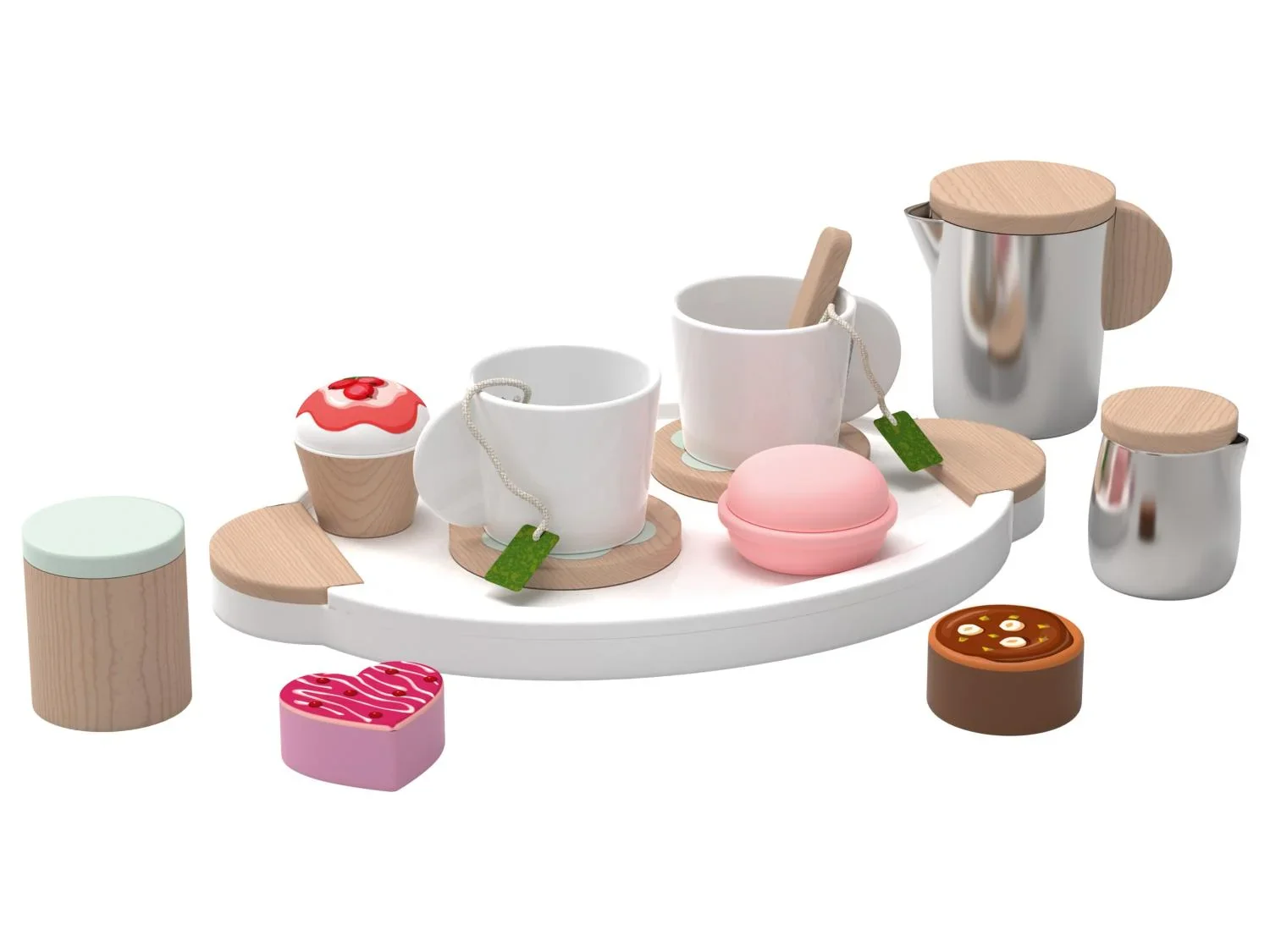 Playtive Set d'accessoires de cuisine en bois