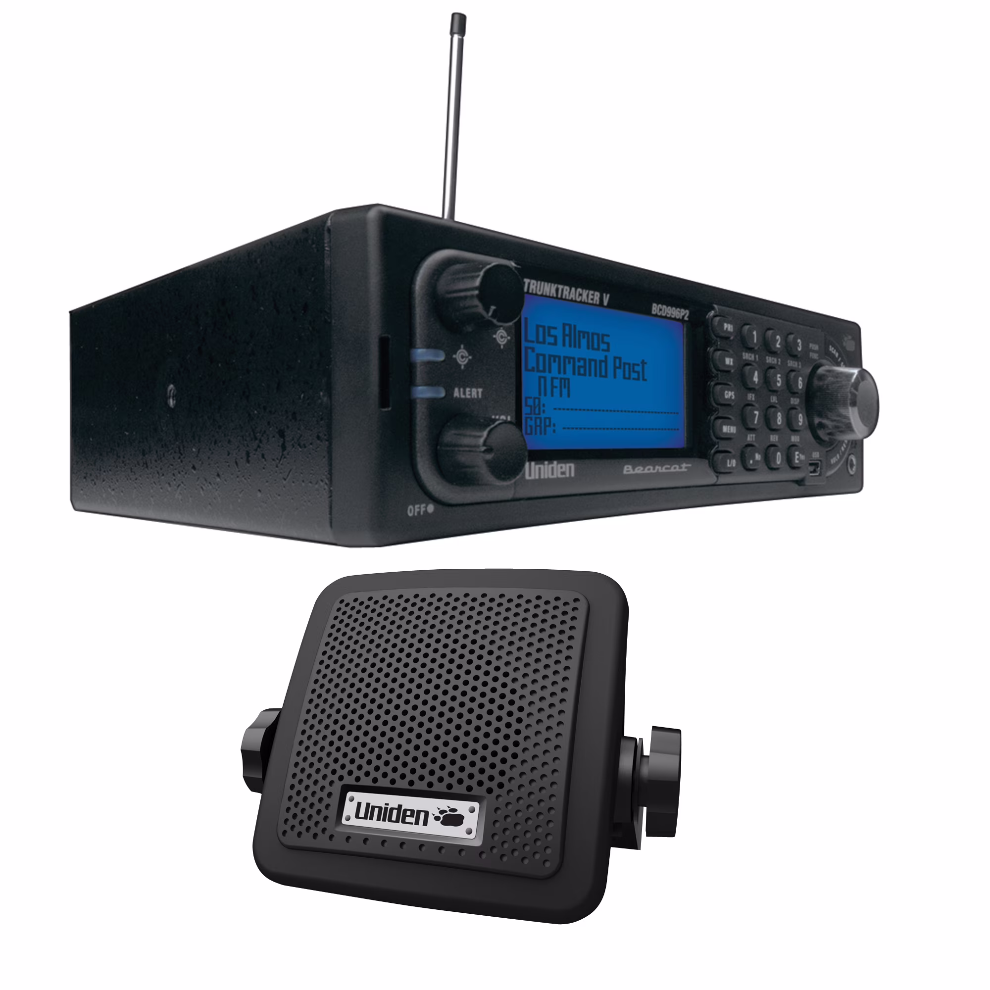 BCD996P2 TrunkTracker V Digital Mobile Scanner BC7 Accessory CB/Scanner Speaker