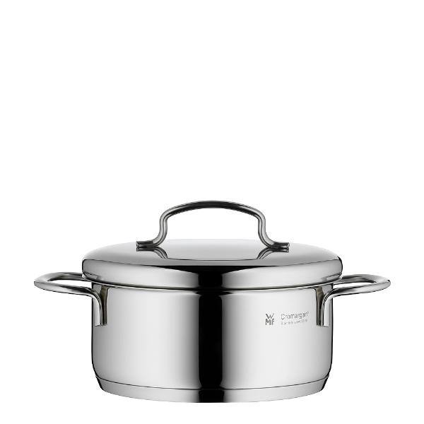 Mini lav kasserolle med lokk 14 cm