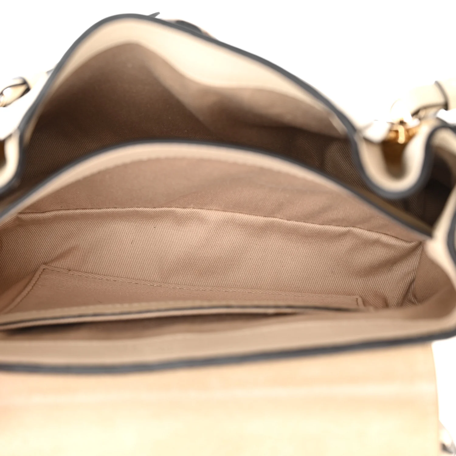 Calfskin Mini Faye Day Shoulder Bag Off White