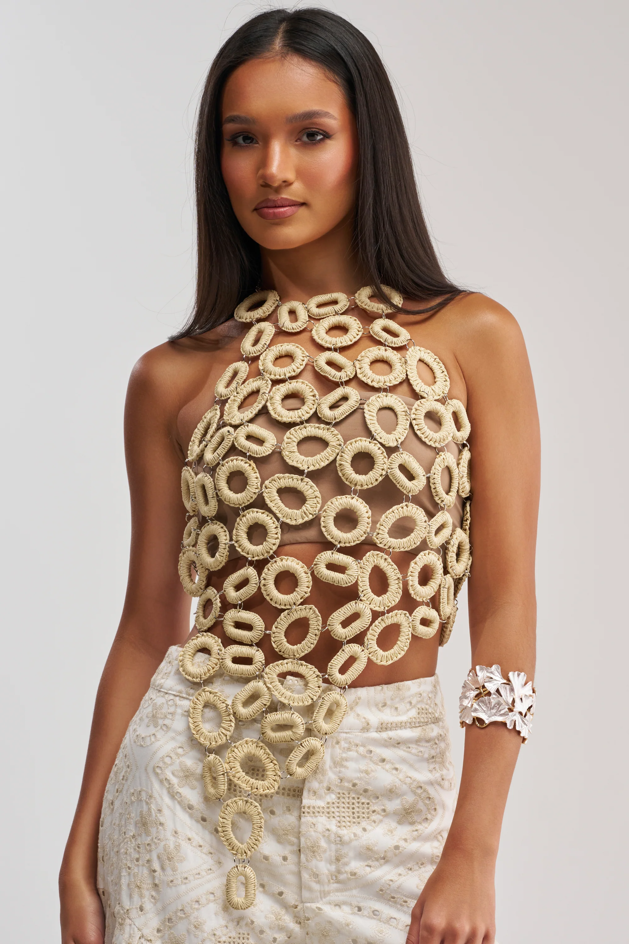 BEACH VIBES CHAIN TOP - Akira Store