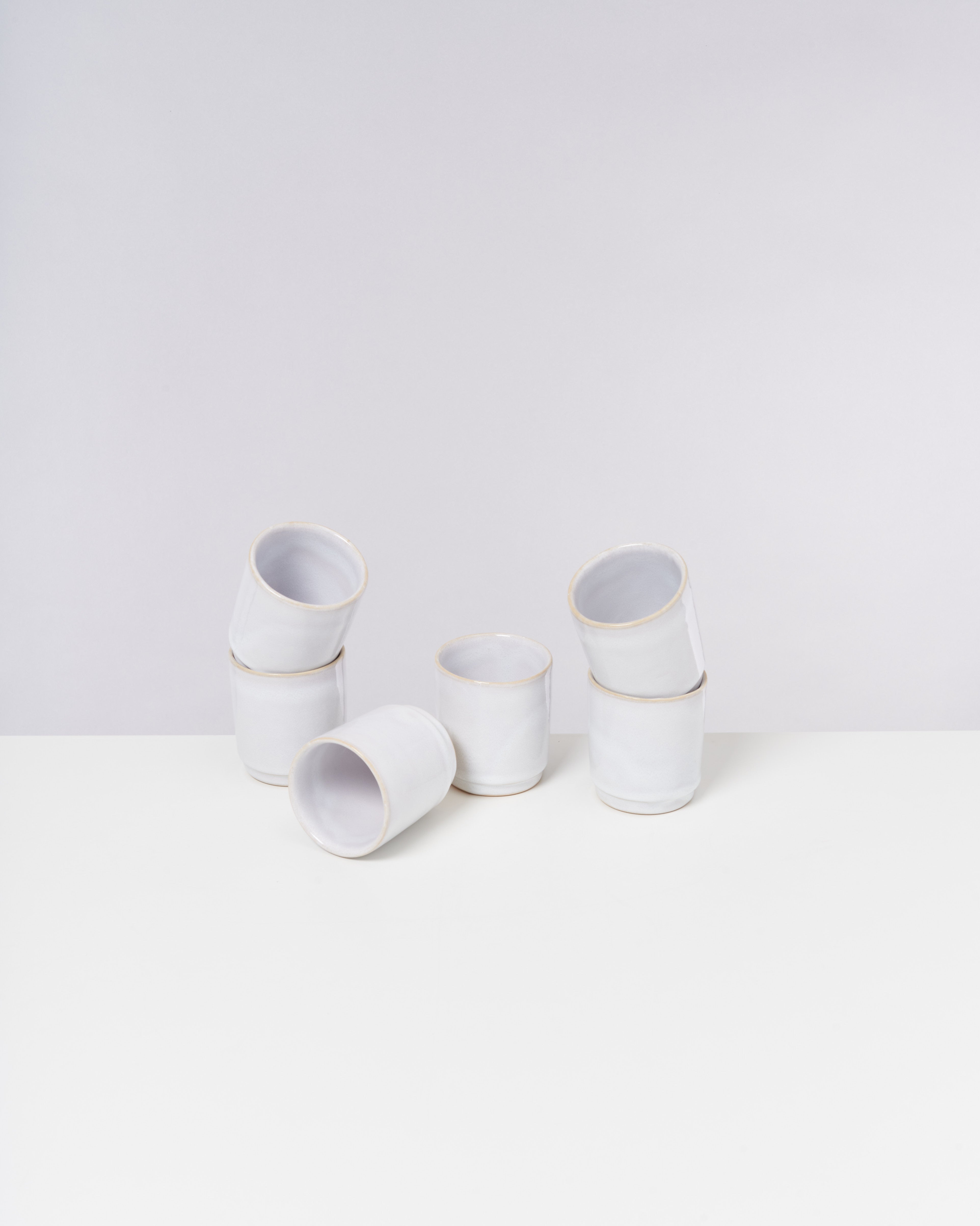 CORDOAMA - SMALL CUP WHITE SET OF 6