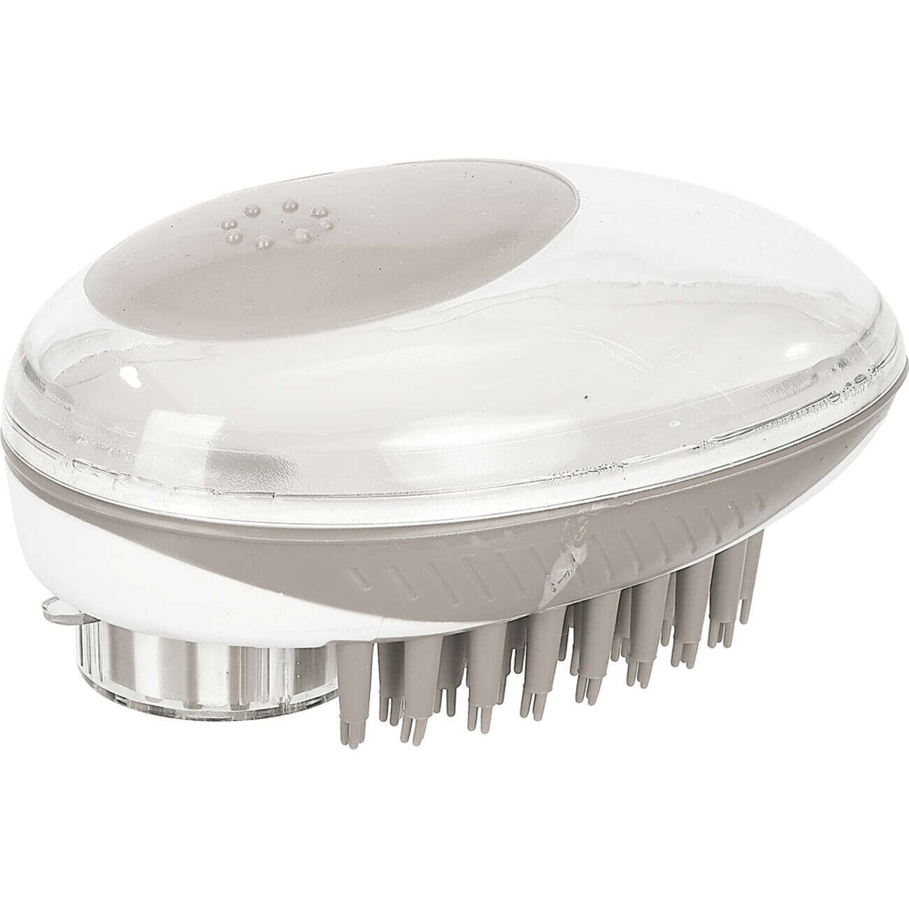 Brosse animal avec réservoir shampooing