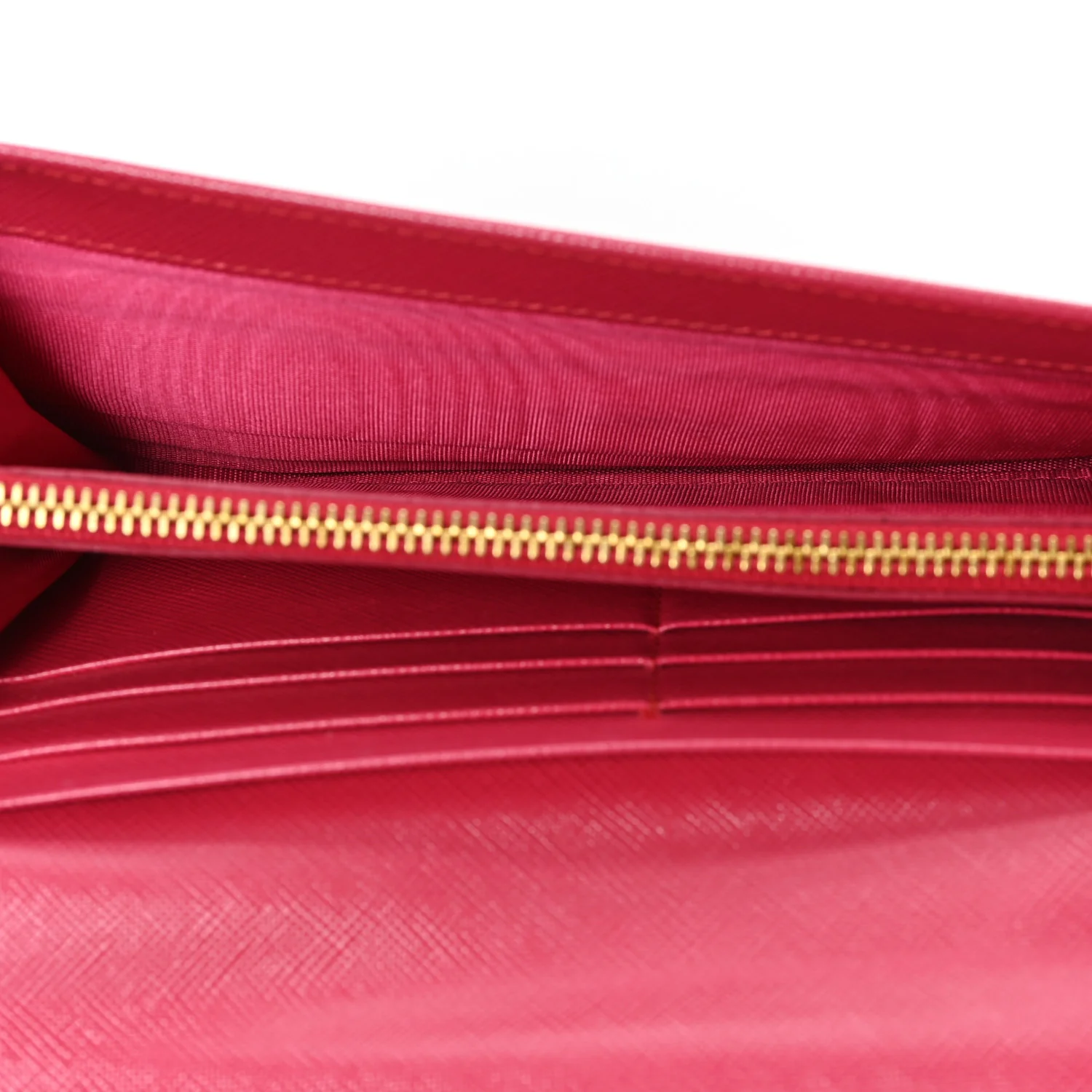 Saffiano Crystal Continental Flap Wallet Peonia