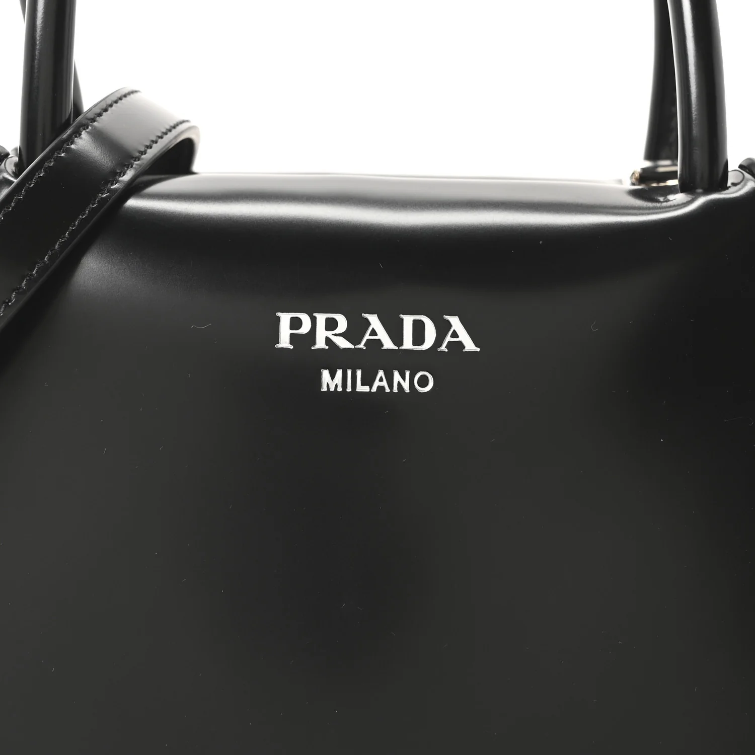 Spazzolato Small Supernova Handbag Black