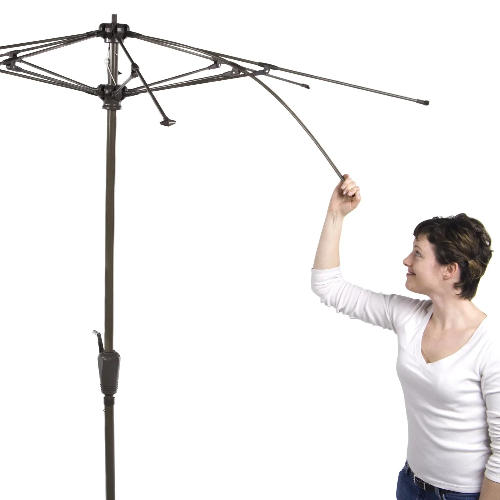 FiberBuilt 7.5-ft. Wind Resistant Garden Umbrella