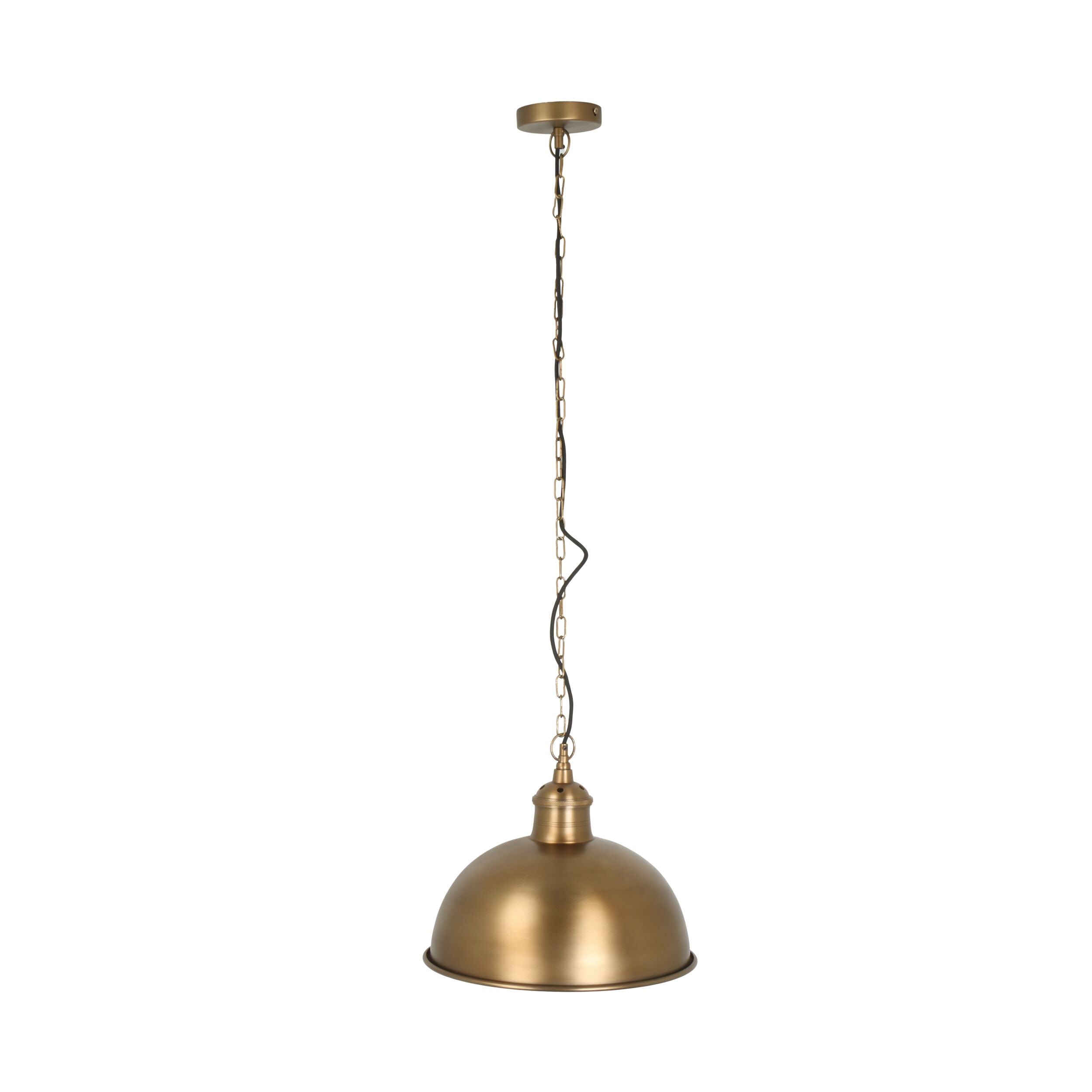 Savoy Metal Pendant Antique Brass 40x40x35cm