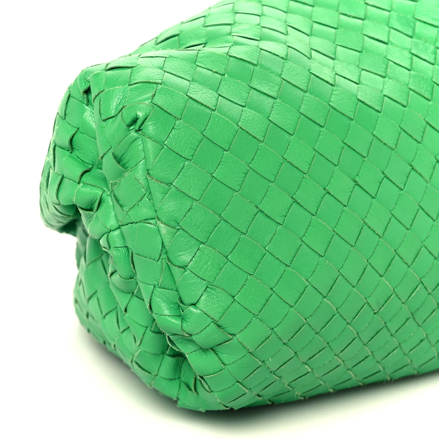 Nappa Maxi Intrecciato The Pouch Oversized Clutch Parakeet