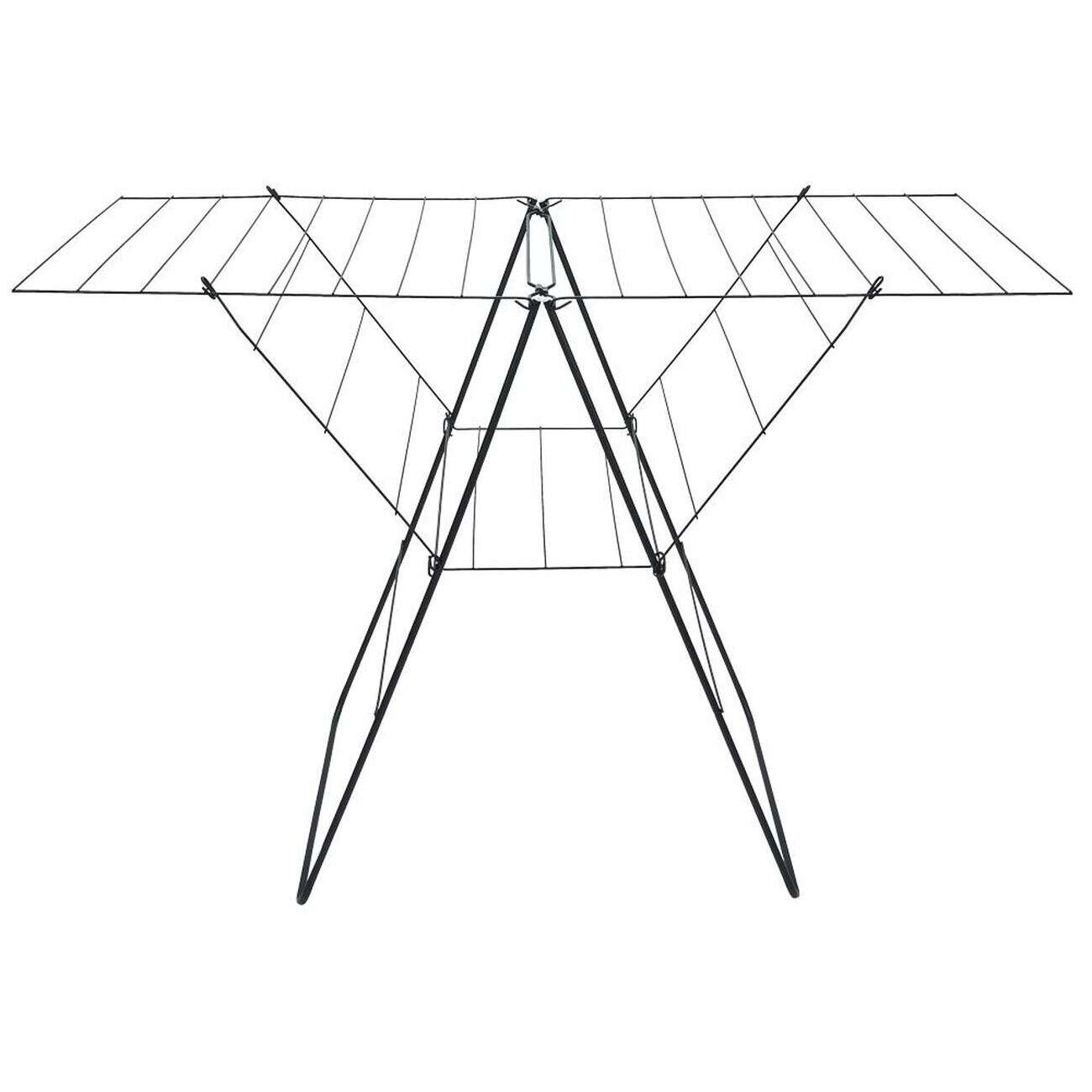 Séchoir étendoir à linge horizontal 20m d'étendage