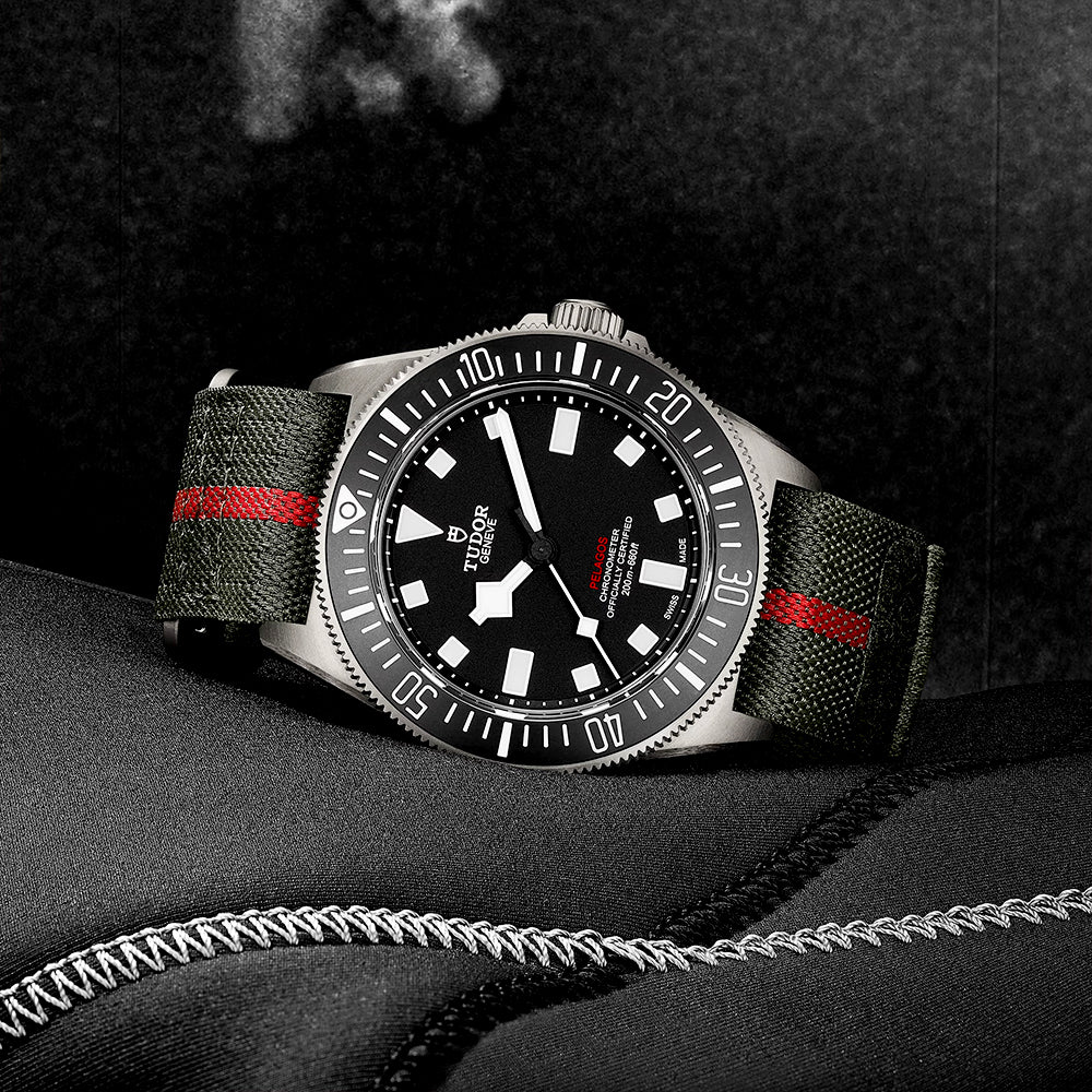 [Super Clone]Pelagos FXD 42mm Black Dial Titanium Men's Automatic Watch