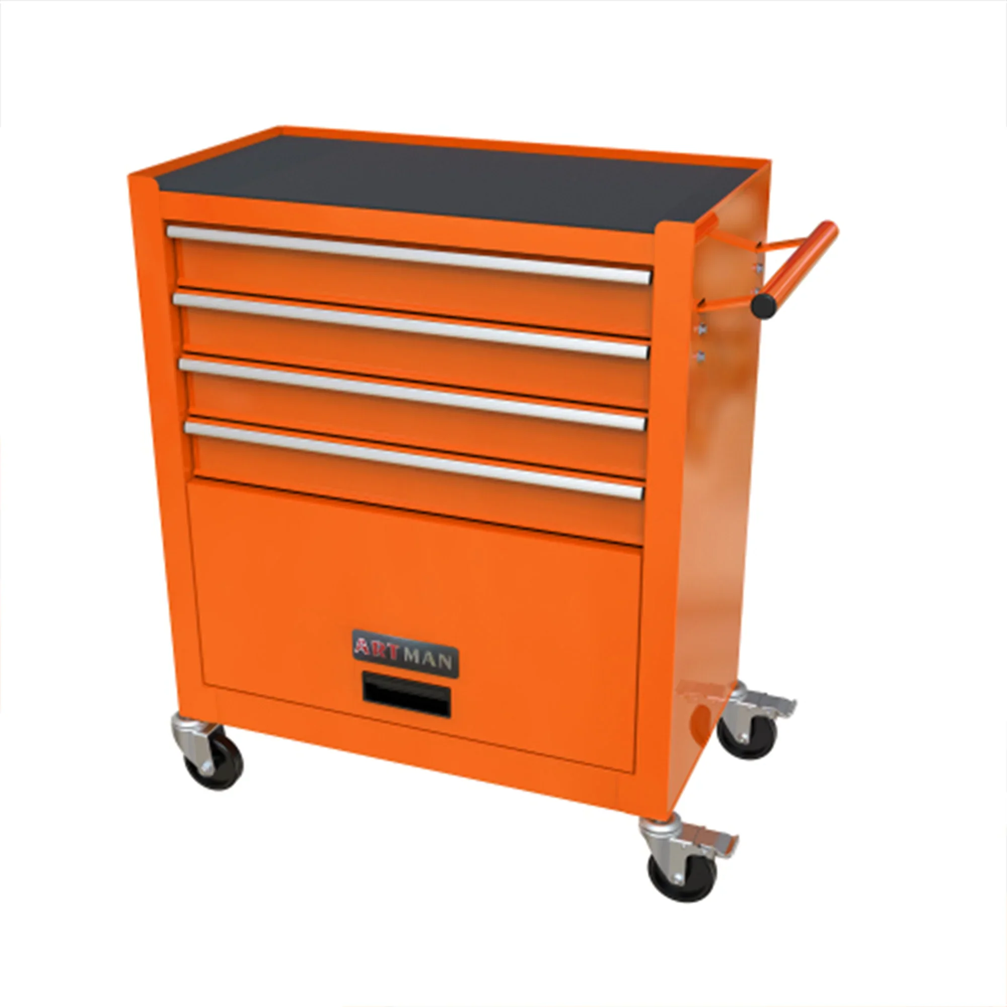 ARTMAN 4 Drawers Rolling Tool Cart With Wheels,Metal Tool Chest Garage Storage Cabinet,Removable Toolbox Organizer for Workshop, Garage