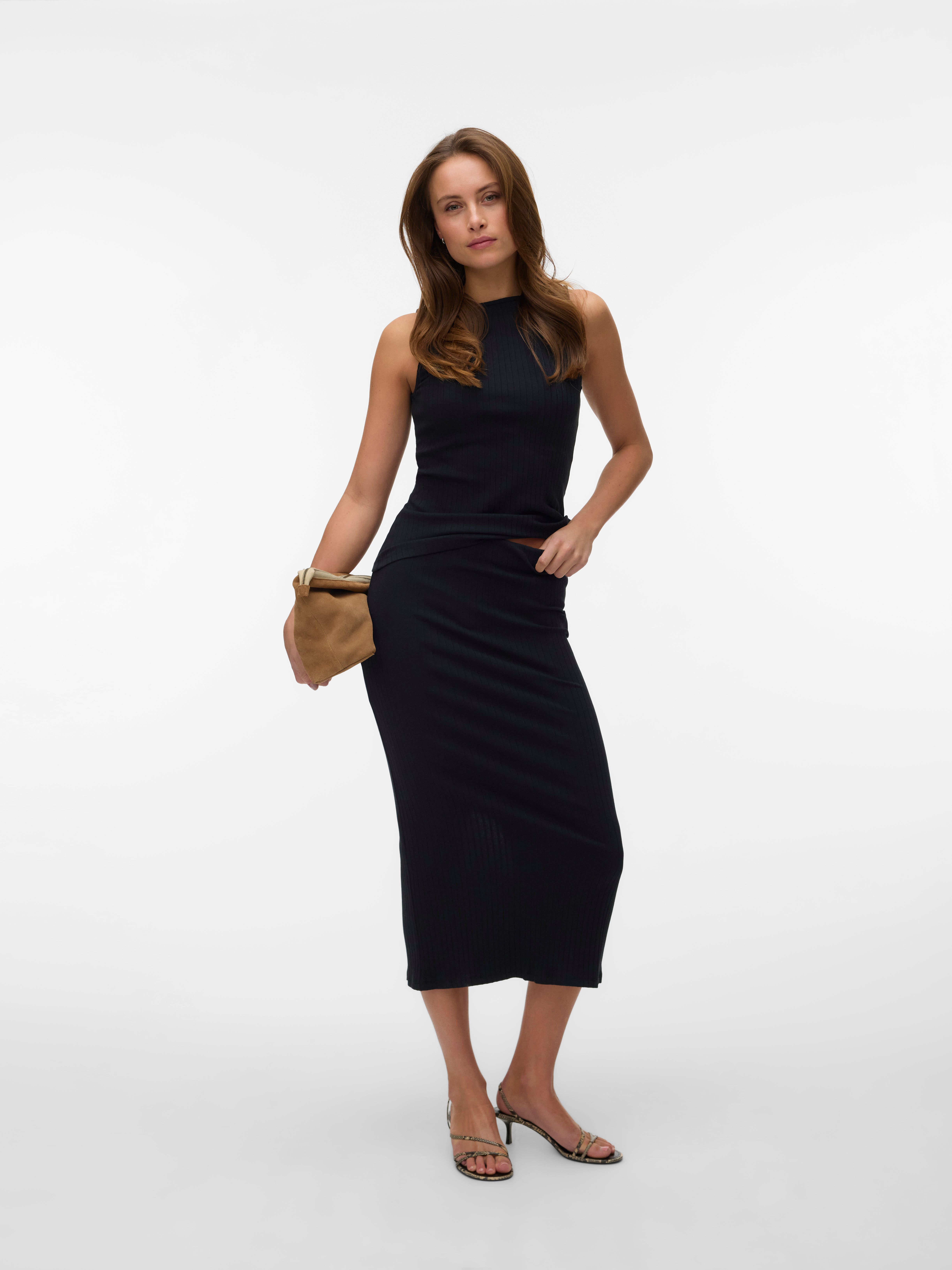VERO MODA® VMRUBY Mid waist Long skirt
