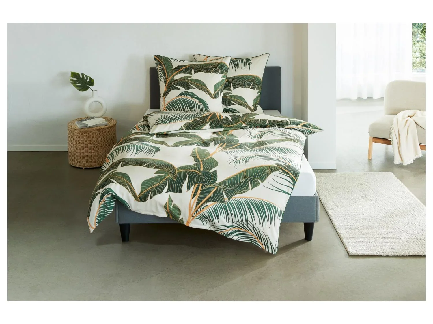 Michalsky Parure de lit en satin, 240 x 220 cm