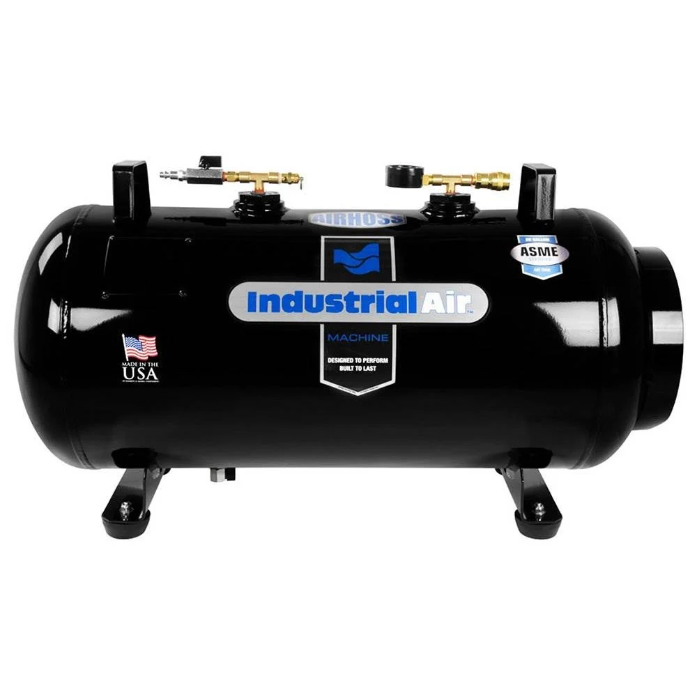 AirHoss 20 Gallon Small Vertical Horizontal Auxiliary Air Tank - Image 2