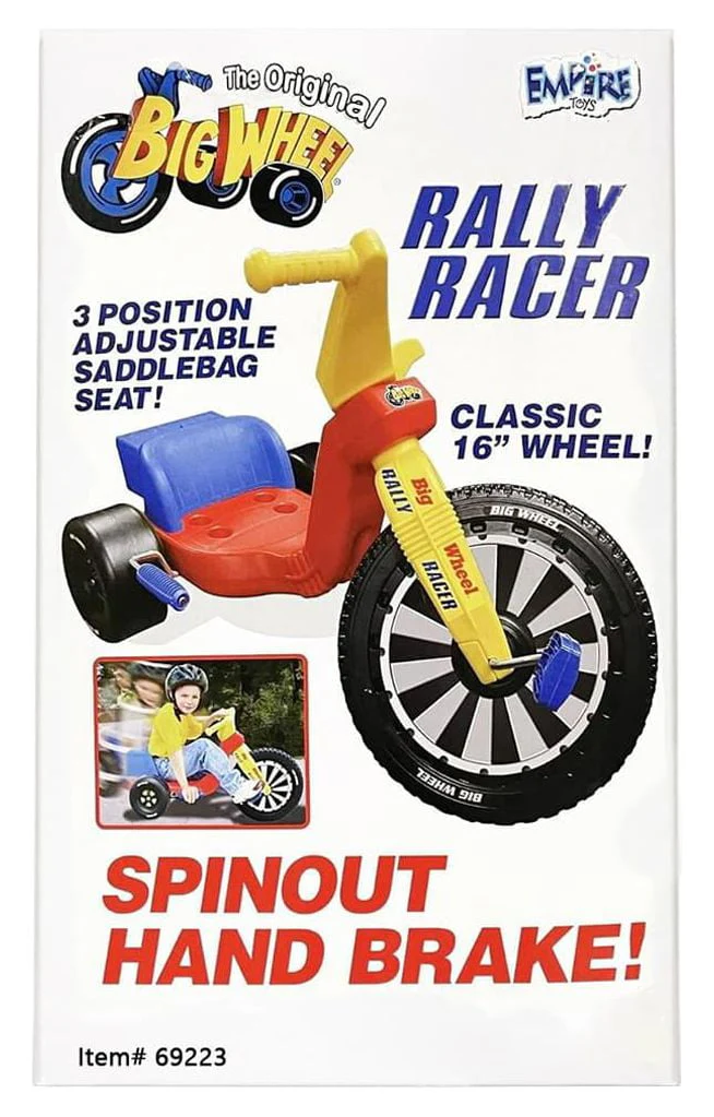 Big Wheel 16 in Rally Racer with Spinout Hand Break