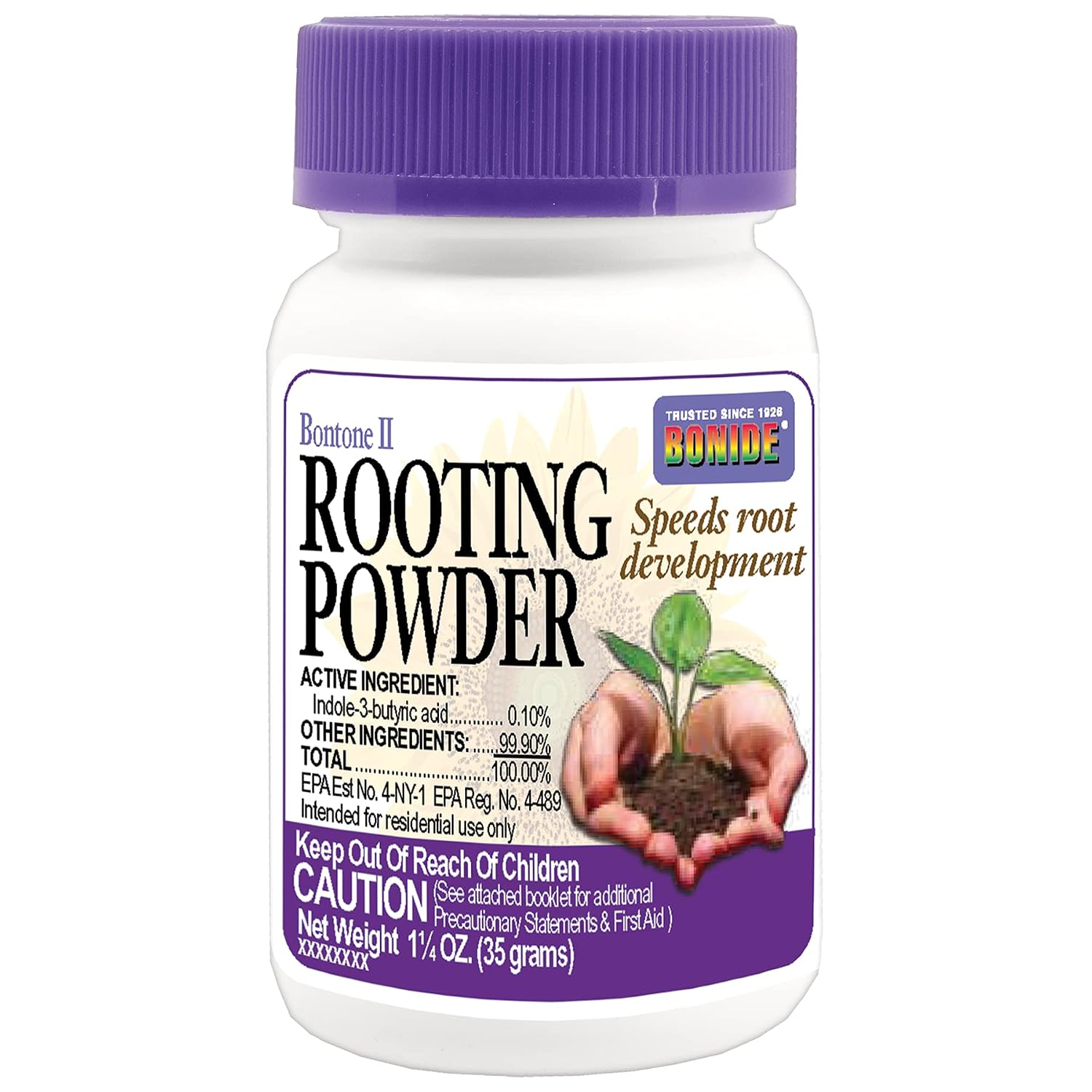 Bonide Bontone II Rooting Powder, 1.25 oz Ready-to-Use Dust for Houseplants and Transplants Speeds Root Development| For Houseplants and Transplants, Speeds Root Development