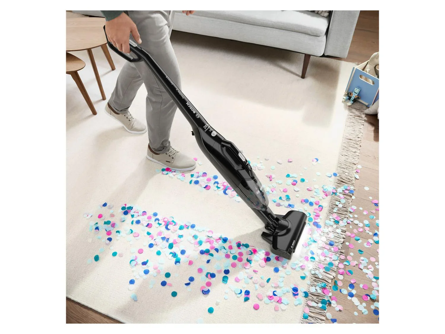 BOSCH Aspirateur rechargeable, Readyy'y 20 V 2 en 1