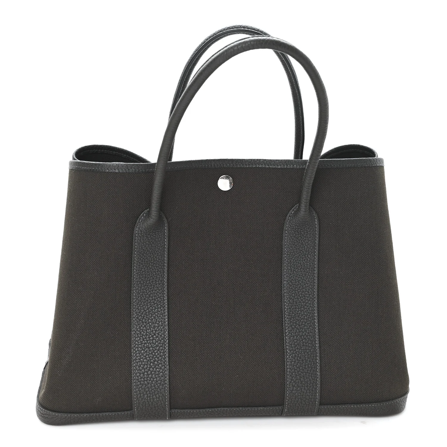 Toile H Negonda Garden Party Tote 36 MM Vert Mangrove