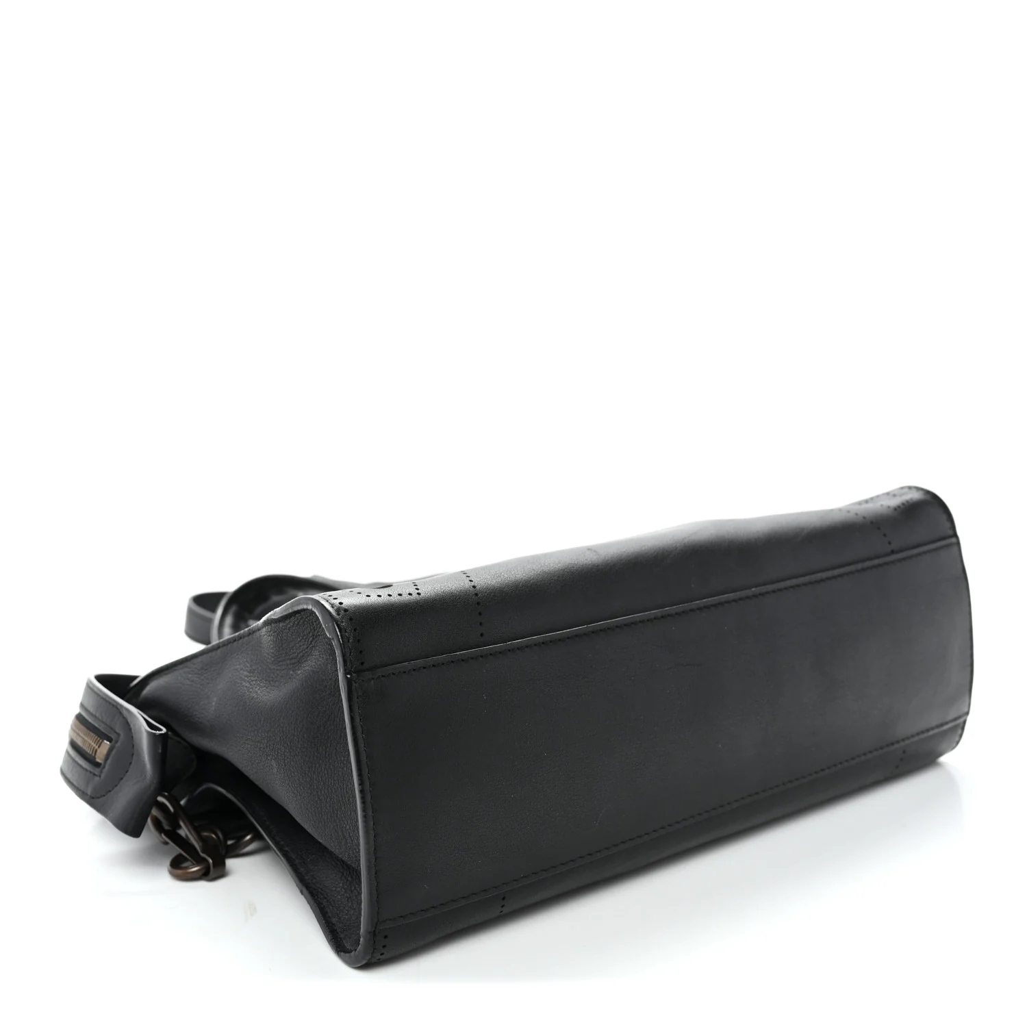 Veau Soyeux Perforated Blackout Hardware S City Black